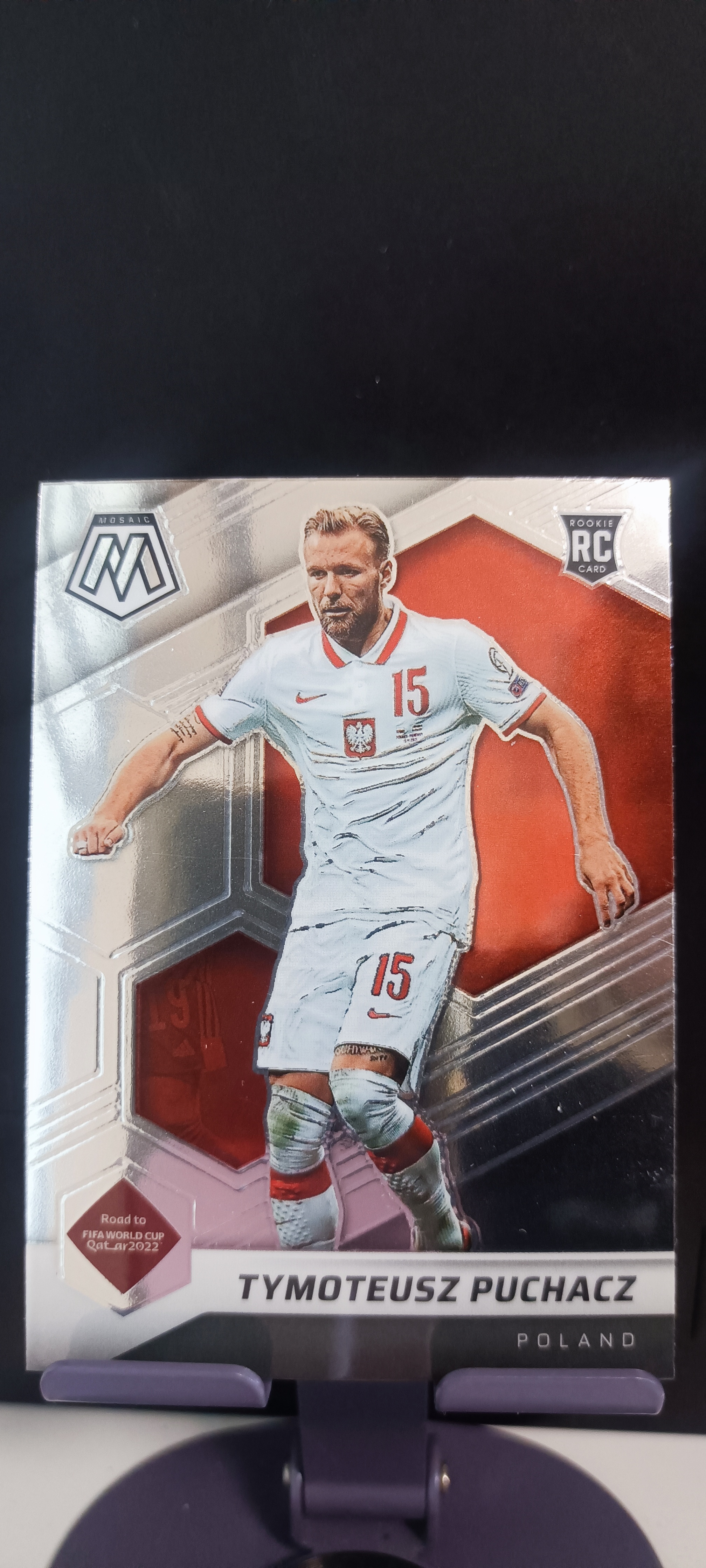 2022 Panini Mosaic FIFA Road to World Cup Tymoteusz Puchacz RC No.53 普查茨 正Base 收藏 湊套 升值 可累計