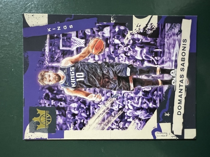 2021-22 Panini Court Kings Domantas Sabonis 油画系列 多曼塔斯·萨博尼斯 萨克拉门托国王 收藏必备 卡品如图 免费代拍
