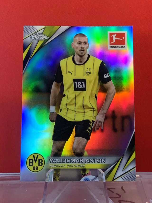 （老末精品代拍)2025 Topps Chrome waldemar anton 瓦尔德马尔 安东 多特蒙德 德甲TC  银折 顺丰空运E26