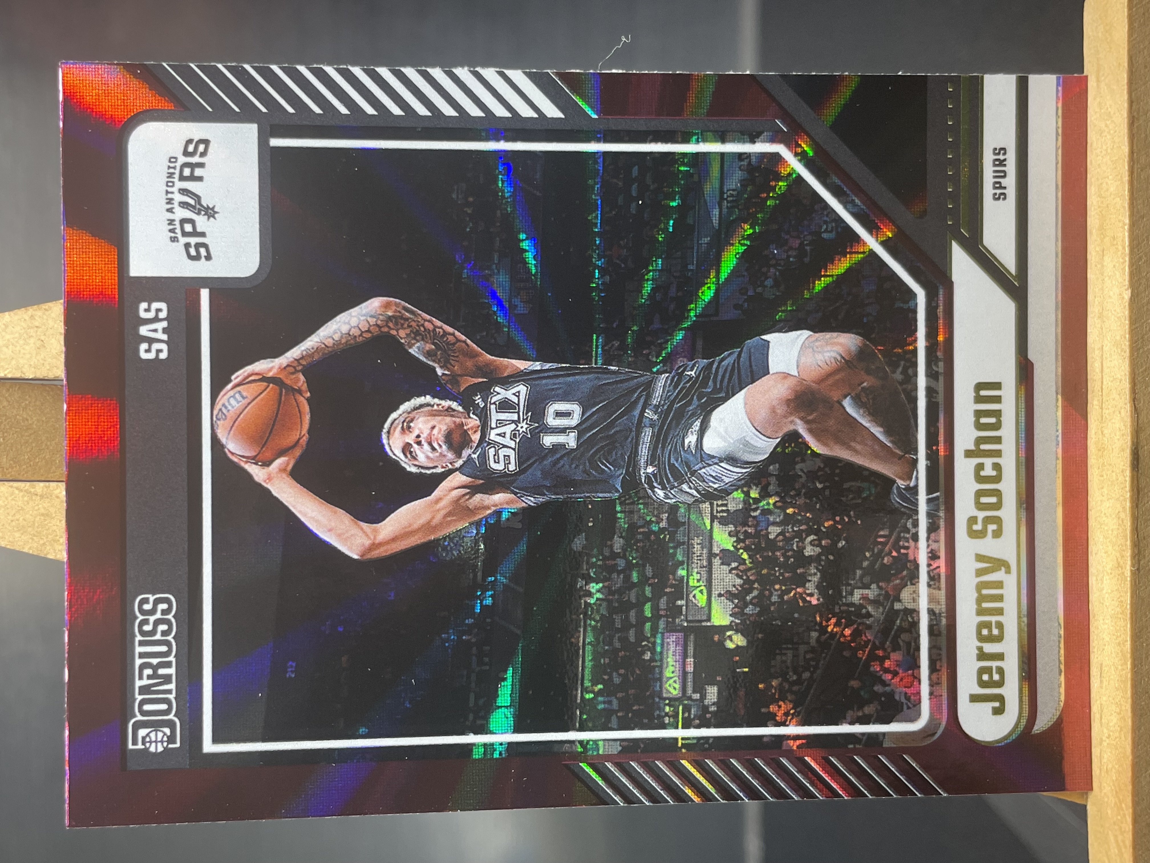 (K1) 2024-25 PANINI 杜蕾斯系列 佛光折 杰里米 索汉 马刺  近期大热球星  收藏必备 卡品如图  ! ! !