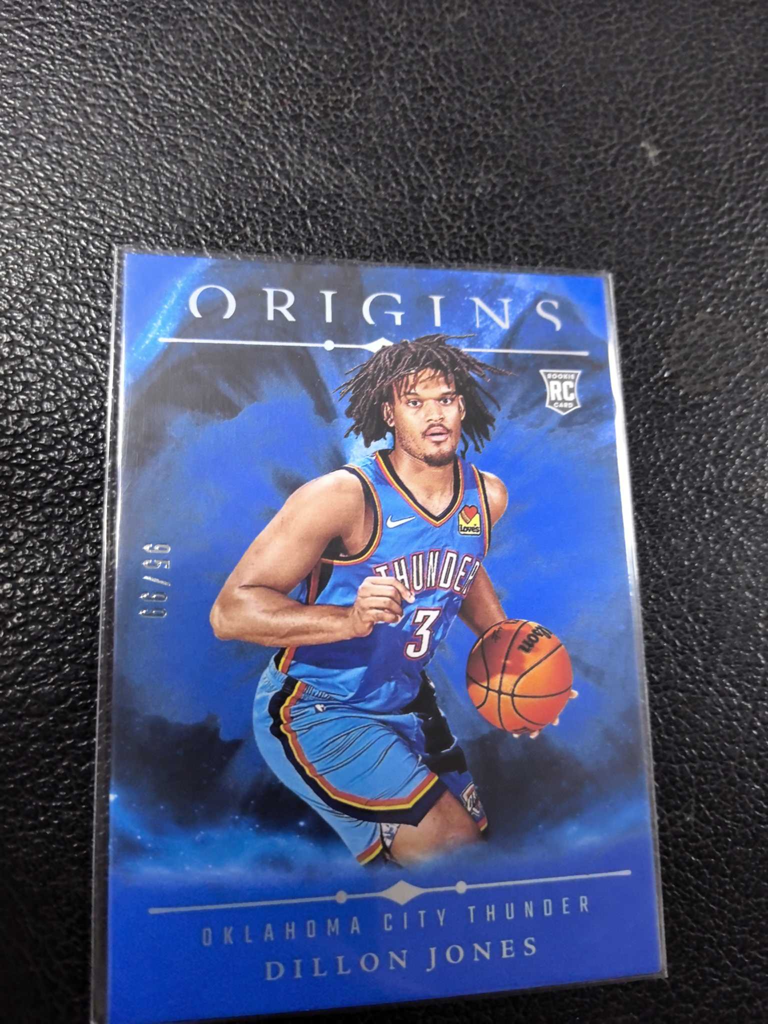 2024-25 起源 狄龙 琼斯 99编 雷霆 新秀 12-6