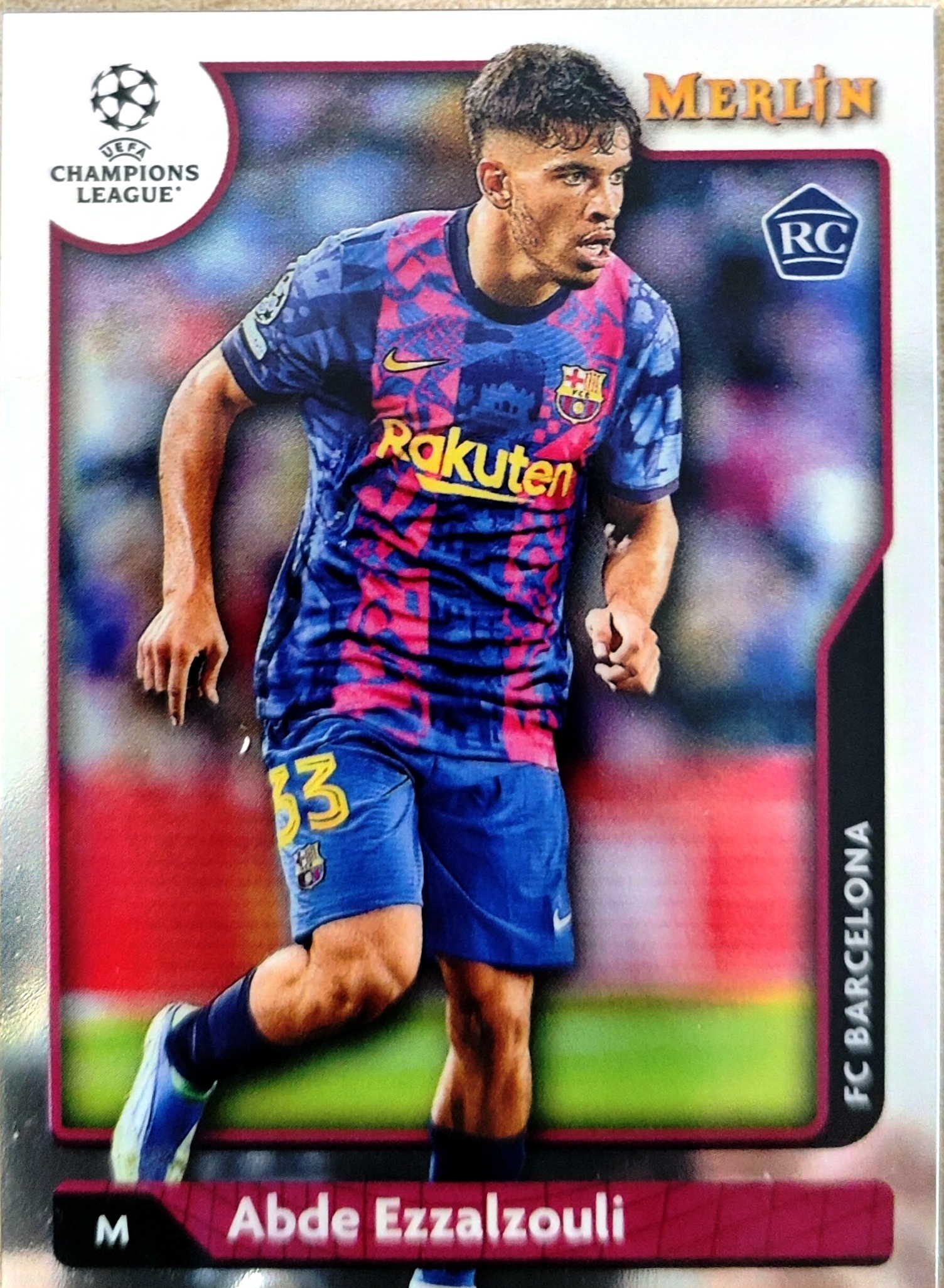 2023 Topps Merlin Abde Ezzalzouli 梅林 巴塞罗那 巴萨 埃扎尔祖利