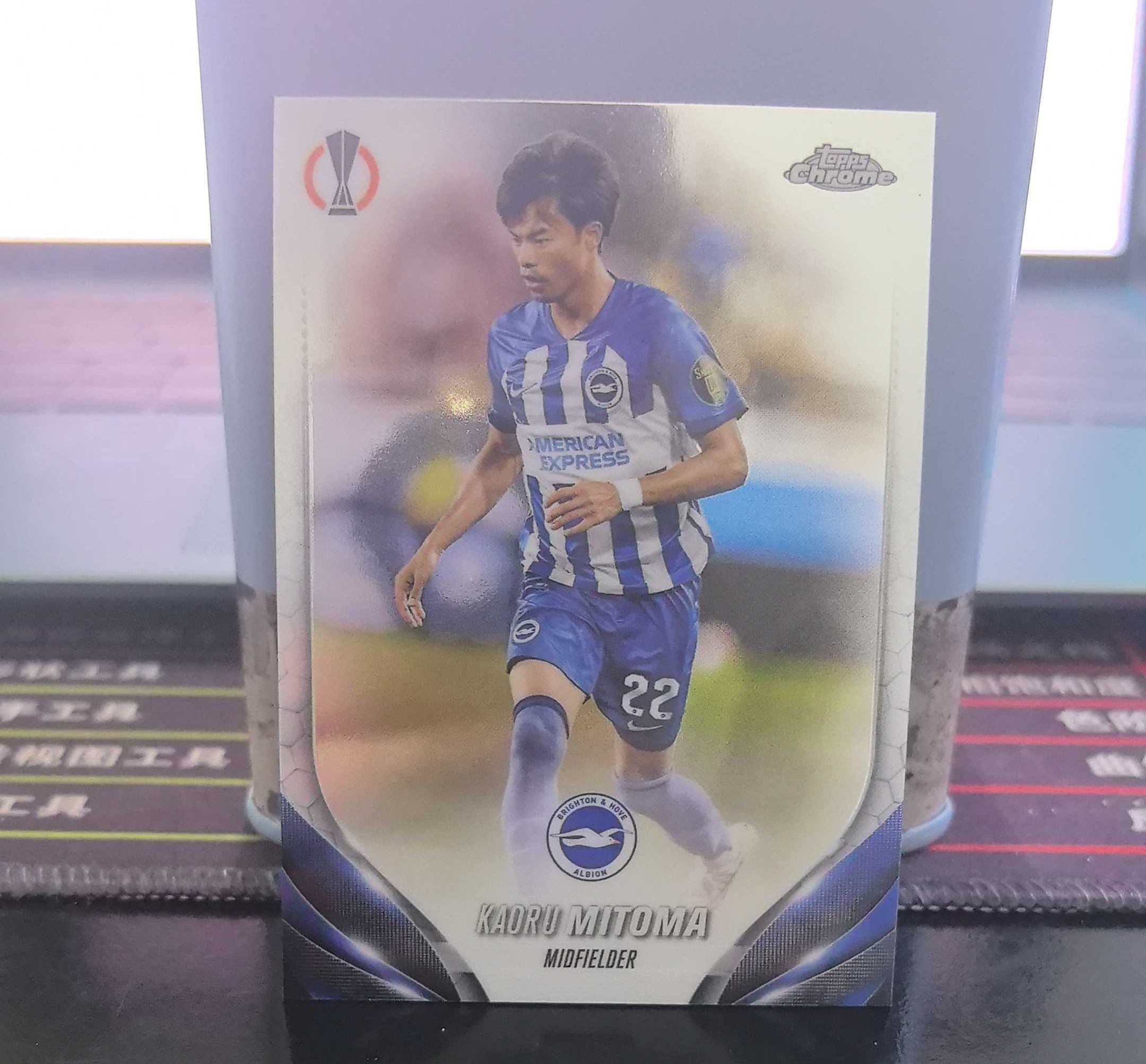 2023-24 Topps Chrome Kaoru Mitoma base 凑套必备 编号169