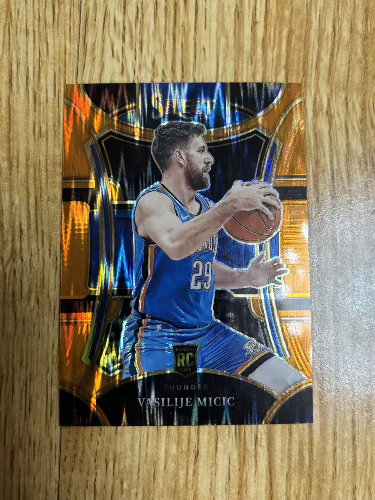 2023-24 Panini Select vasilije micic RC 【磊子球星卡】米西奇 米契奇 折射 四级 大比例 橙瀑布 新秀 卡品如图