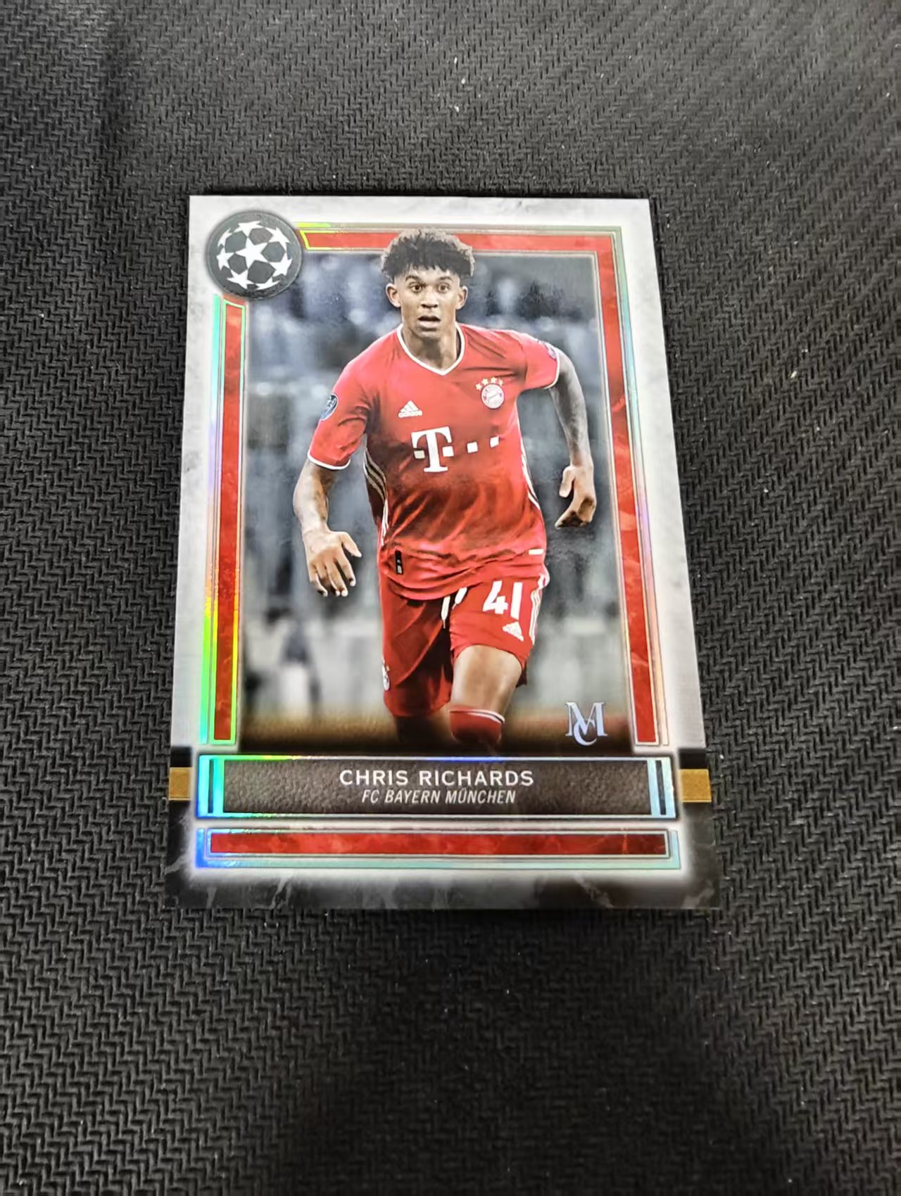 【可合并,不累计】2021 Topps Museum chris richards 克里斯 理查德斯 拜仁慕尼黑 欧冠 博物馆 边角瑕疵