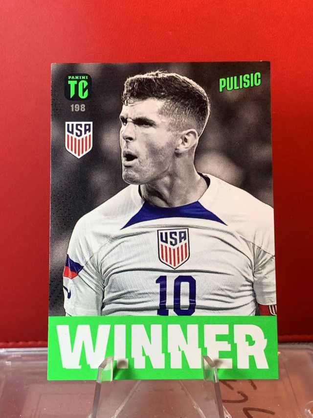（老末精品代拍) E07 2000 Panini Top Class Christian pulisic 克里斯蒂安 普利西奇 美国 Winner 特卡 TC  银折  顺丰寄付
