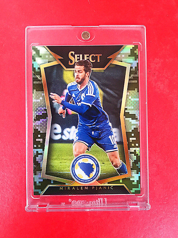 2015-16 Panini 元年 select 米拉勒姆·皮亚尼奇 变化版 限量249张 迷彩折 ( 品好,搏psa10分 ) ebay飞天价