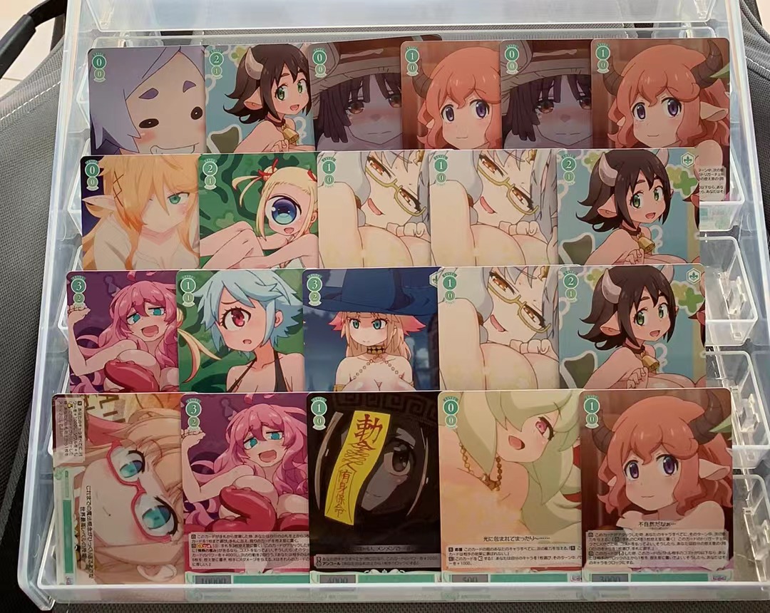 WY 2025 TCG 武士道 日版 黑白双翼 WSR 异种族风俗娘评鉴指南 绿色SR闪卡 一图打包 收藏必备 喜欢的老板不要错过(不累积)