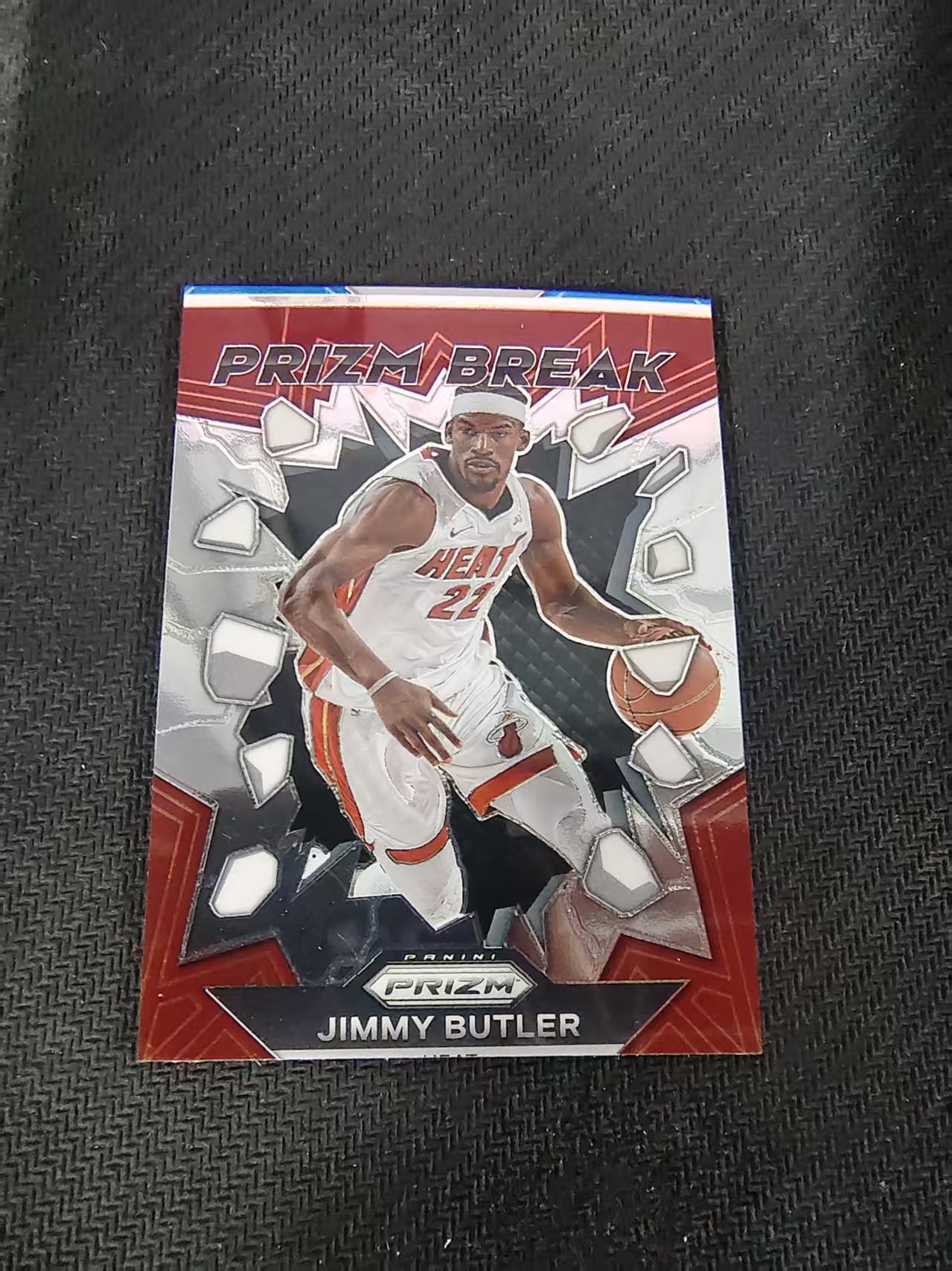 【可合并,不累计】2023-24 Panini Prizm Jimmy Butler 吉米 巴特勒 热火 break特卡 PZ 划痕 边角瑕疵 介意勿拍 #18