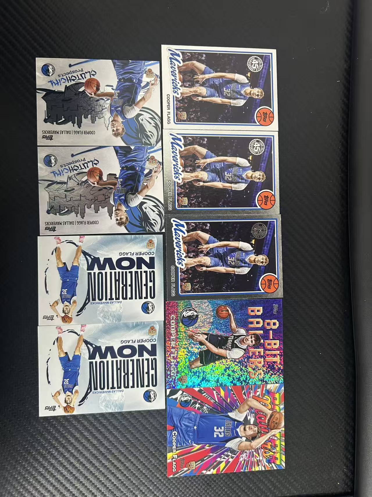 2025 Topps Holiday Cooper Flagg RC 【灯灯拍卡】 新秀年 RC 独行侠 状元 美国之子 库珀 弗拉格 状元秀 9张打包 带走 收藏必备【LSY】