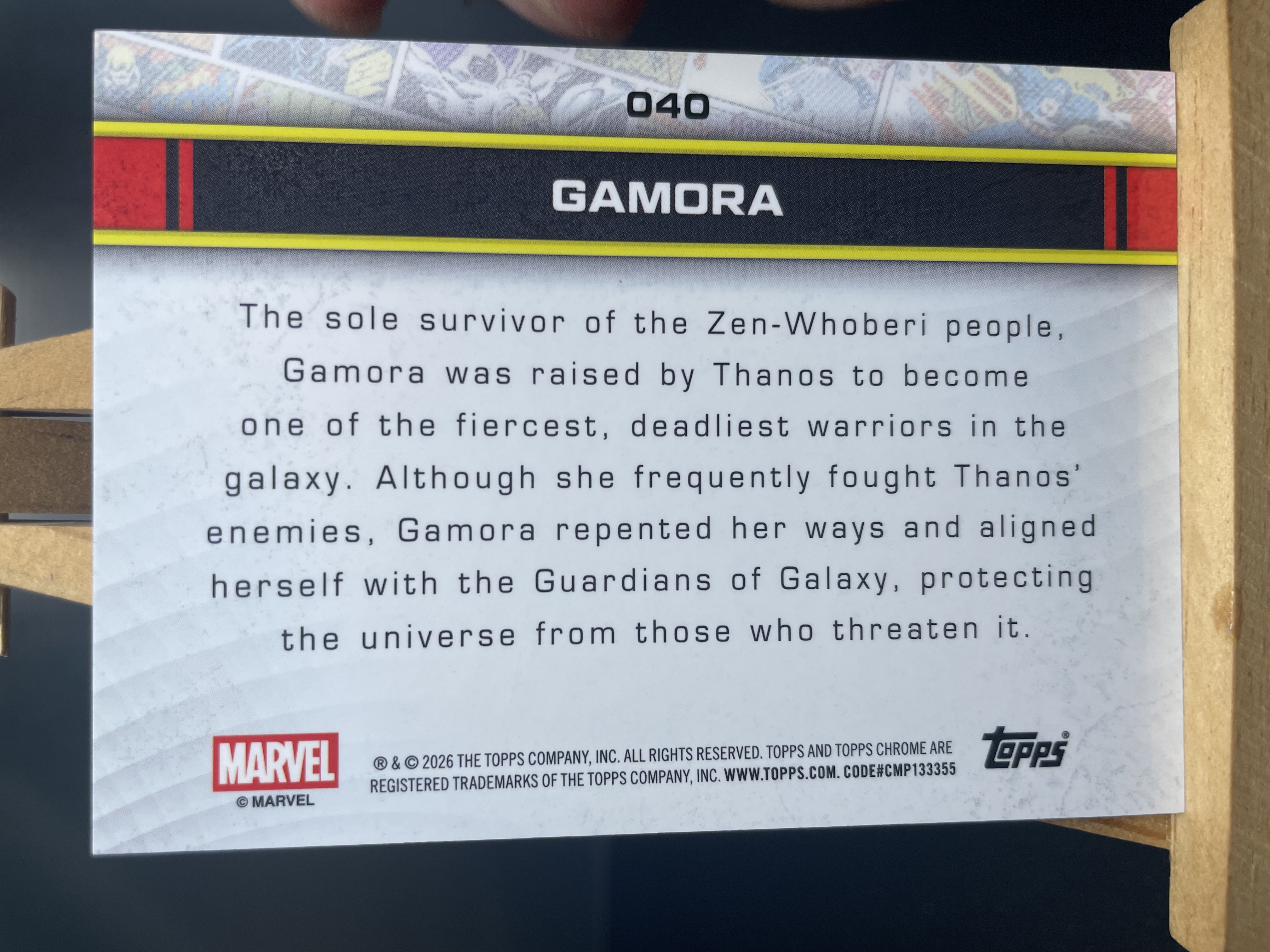 (B5)2026 TOPPS MARVEL 漫威 折射 卡魔拉 实卡好看 收藏凑套必备 卡品如图 !!!