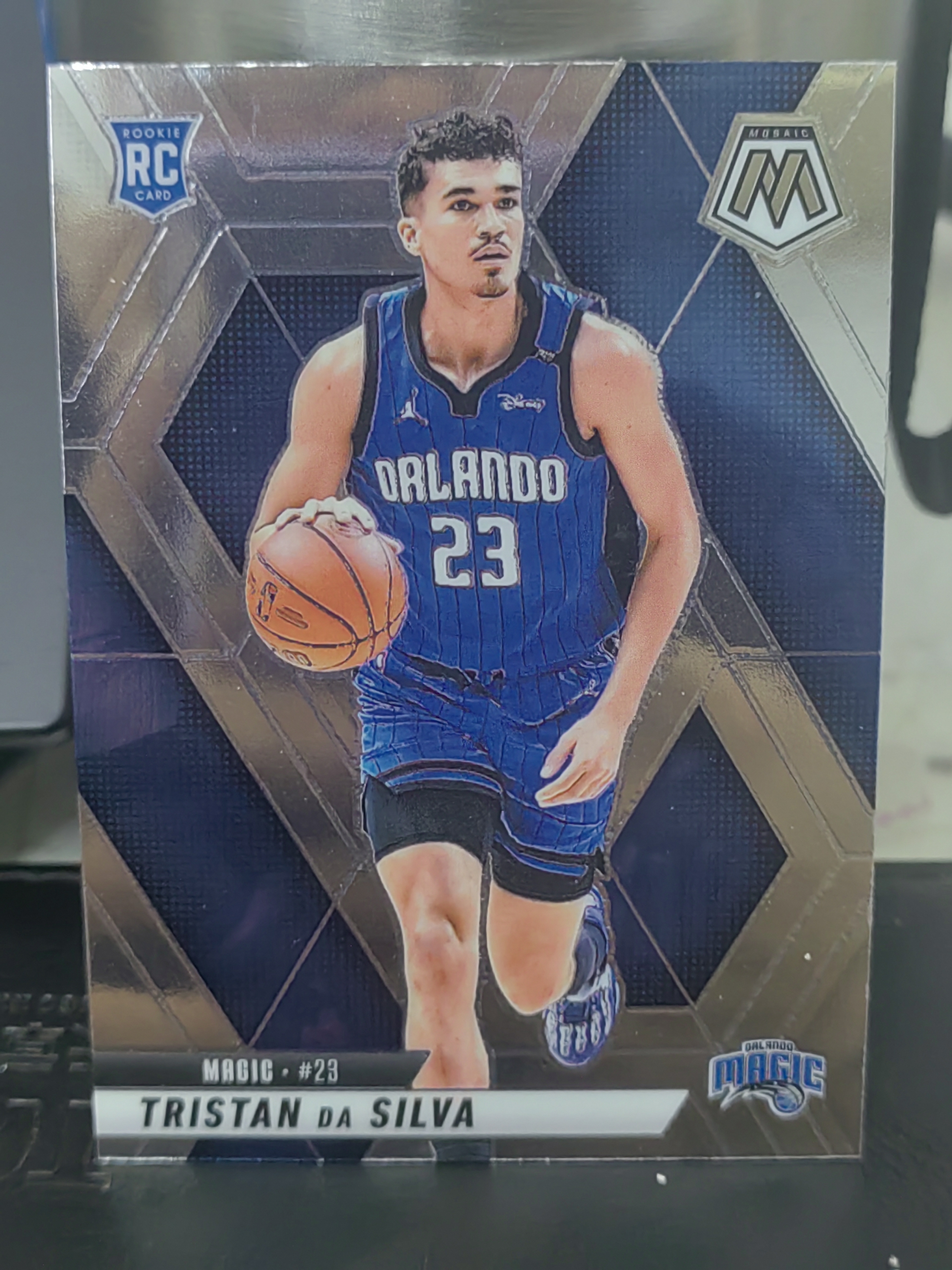2024-25 Panini Mosaic Tristan da Silva RC 马赛克 特里斯坦 席尔瓦 魔术 新秀 篮 白边白角 不保卡品 卡品如图