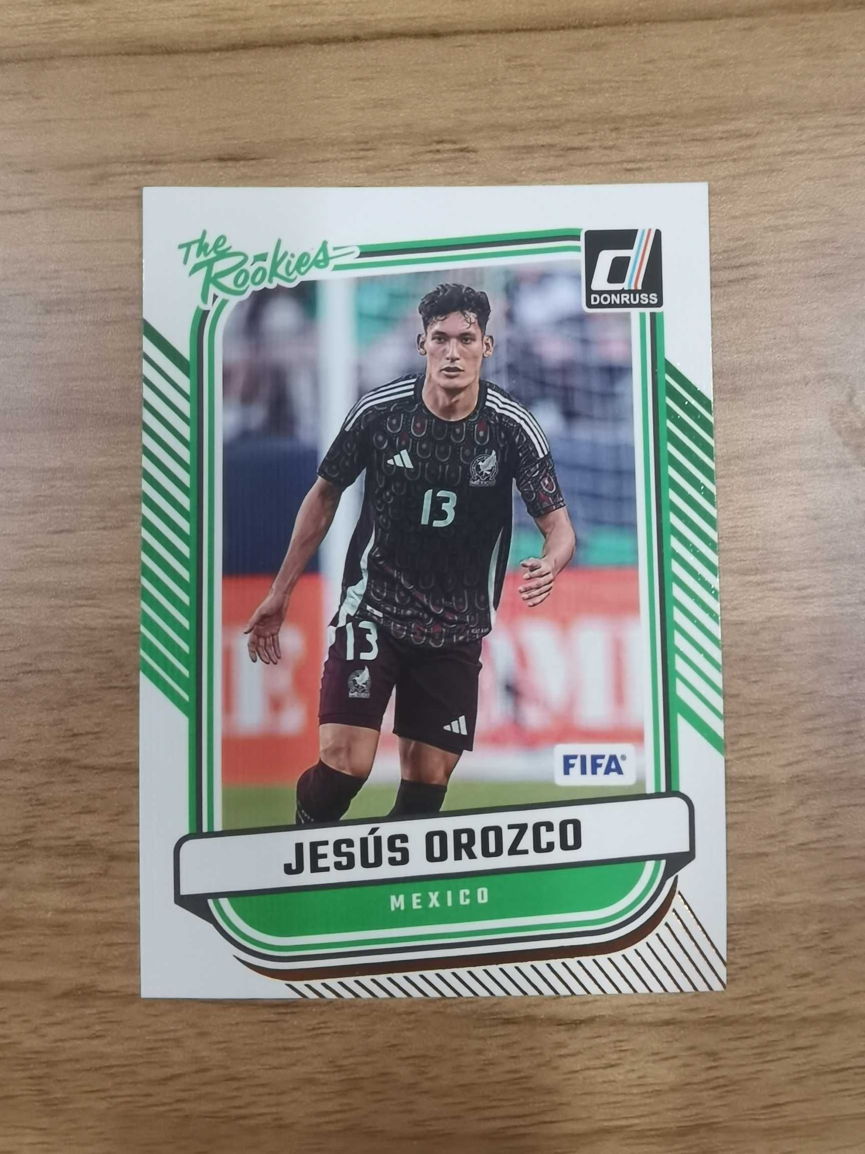 2024-25 Panini Donruss 杜蕾斯 Jesus Orozco fifa 墨西哥 赫苏斯 奥罗斯科 新秀特卡 特卡