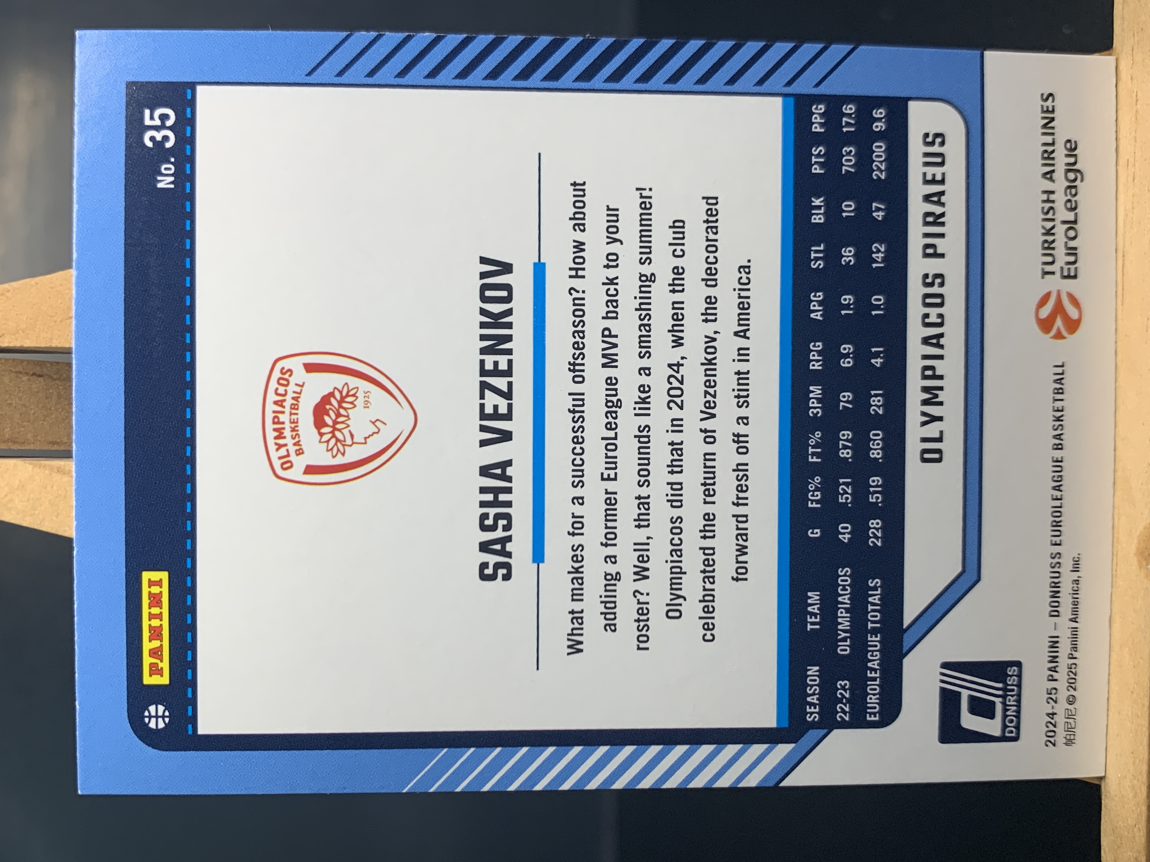 (A5) 2024-25 PANINI 杜蕾斯系列 迷宫折 萨沙 维琴科夫 实卡好看 收藏凑套必备卡品如图!!!