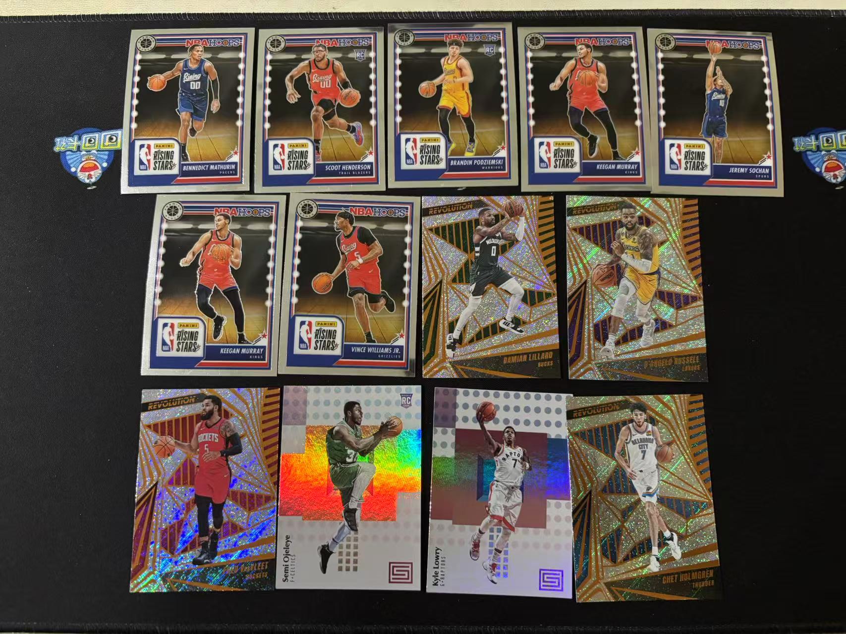 【星辰】PANINI 多年份 多系列 特卡 上升之星 马图林 RC 穆雷 索汉 利拉德 拉塞尔 霍姆格伦 范佛里特