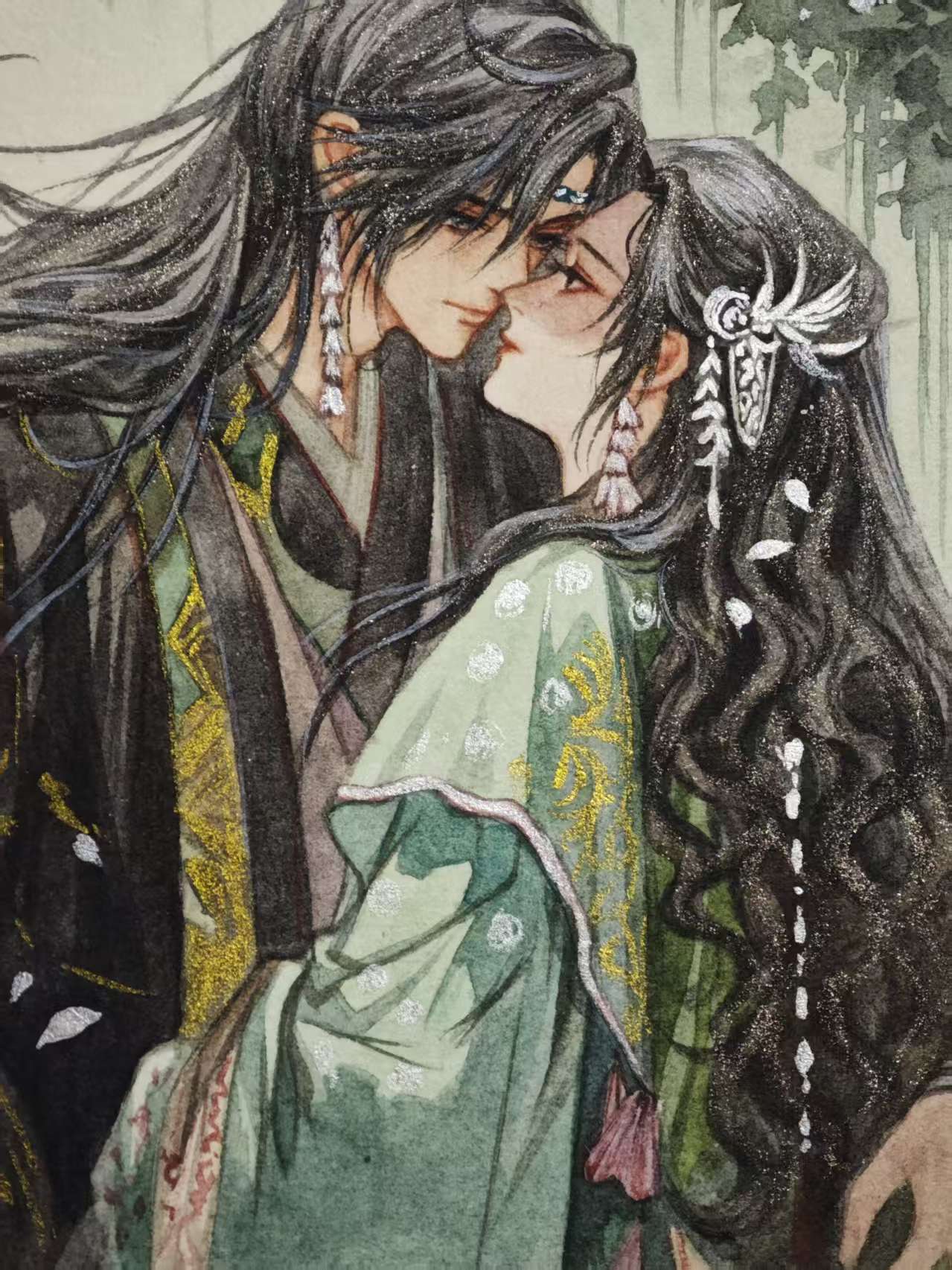 精品手绘 每一寸画师投入的光阴 都让手绘带着灵魂和生命 1 of 1 亲签 签字 卡签 手绘卡sketch card