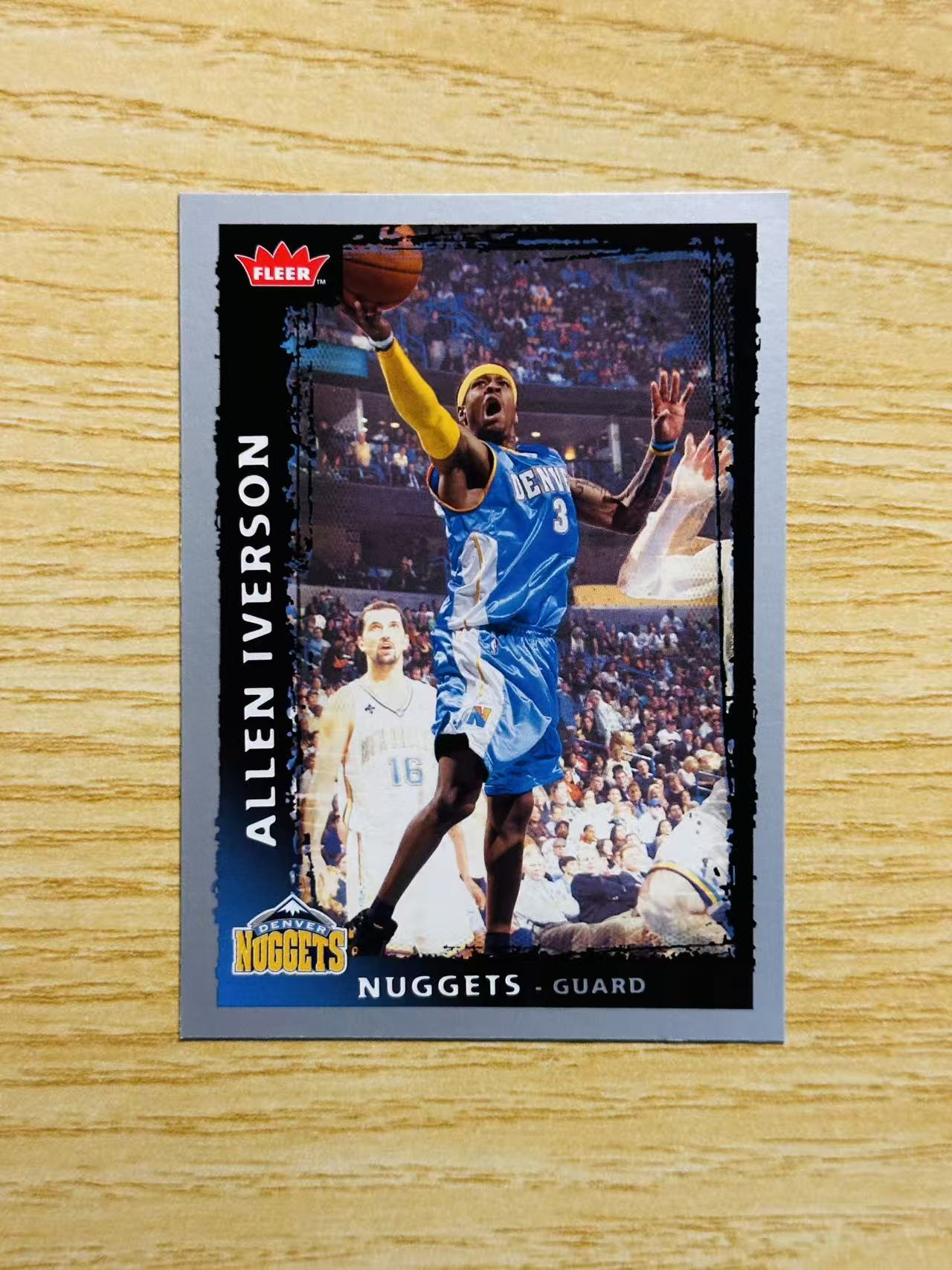 2009 Fleer nba Allen Iverson 嘿嘿代卖 老卡 老特 阿伦 艾弗森 AI 答案 掘金 收藏必备