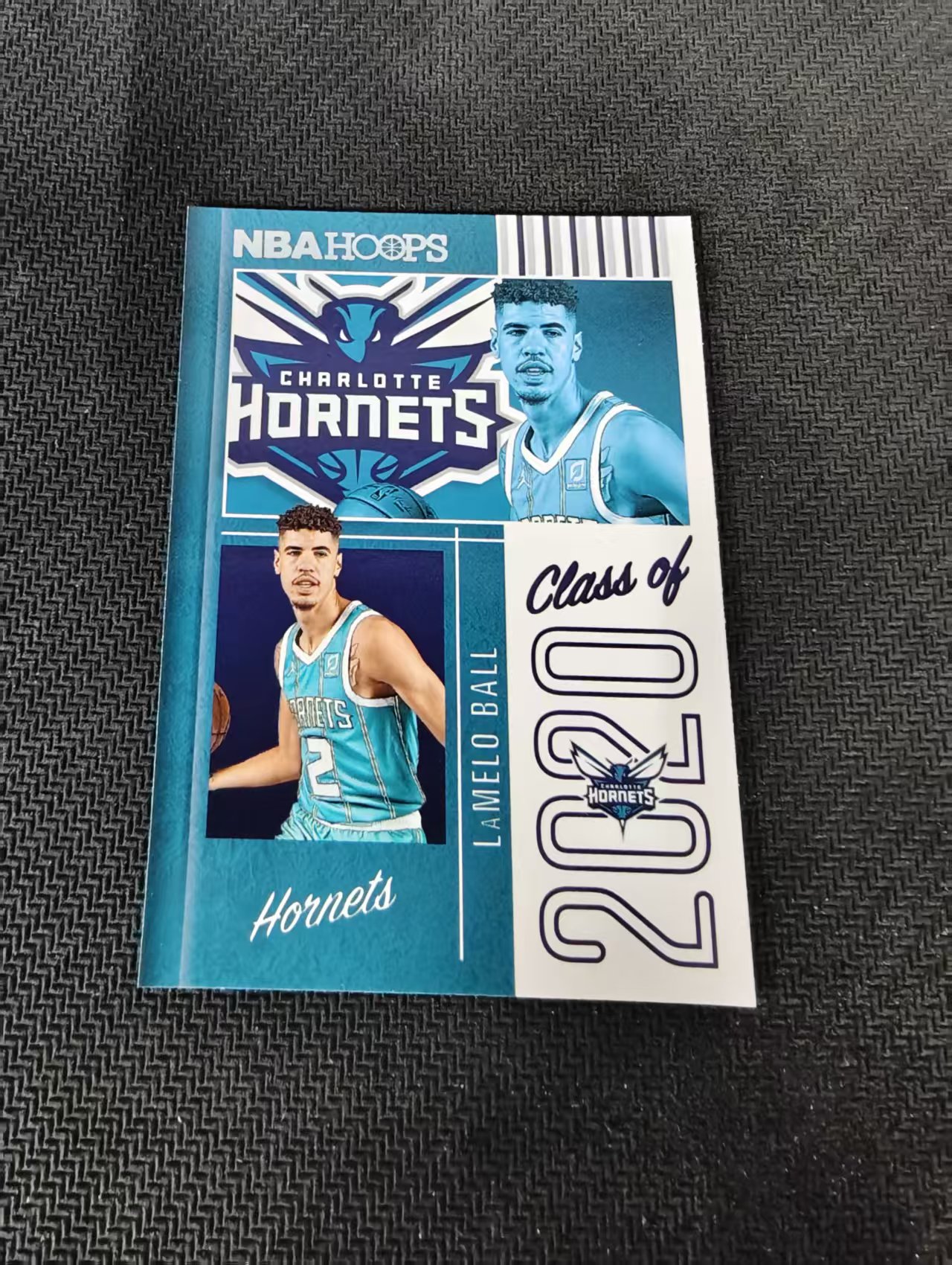 【汽水拍卖】2020-21 Panini NBA Hoops LaMelo Ball RC 黄蜂 三球 拉梅洛 鲍尔 新秀 Class of 2020特卡 微瑕如图