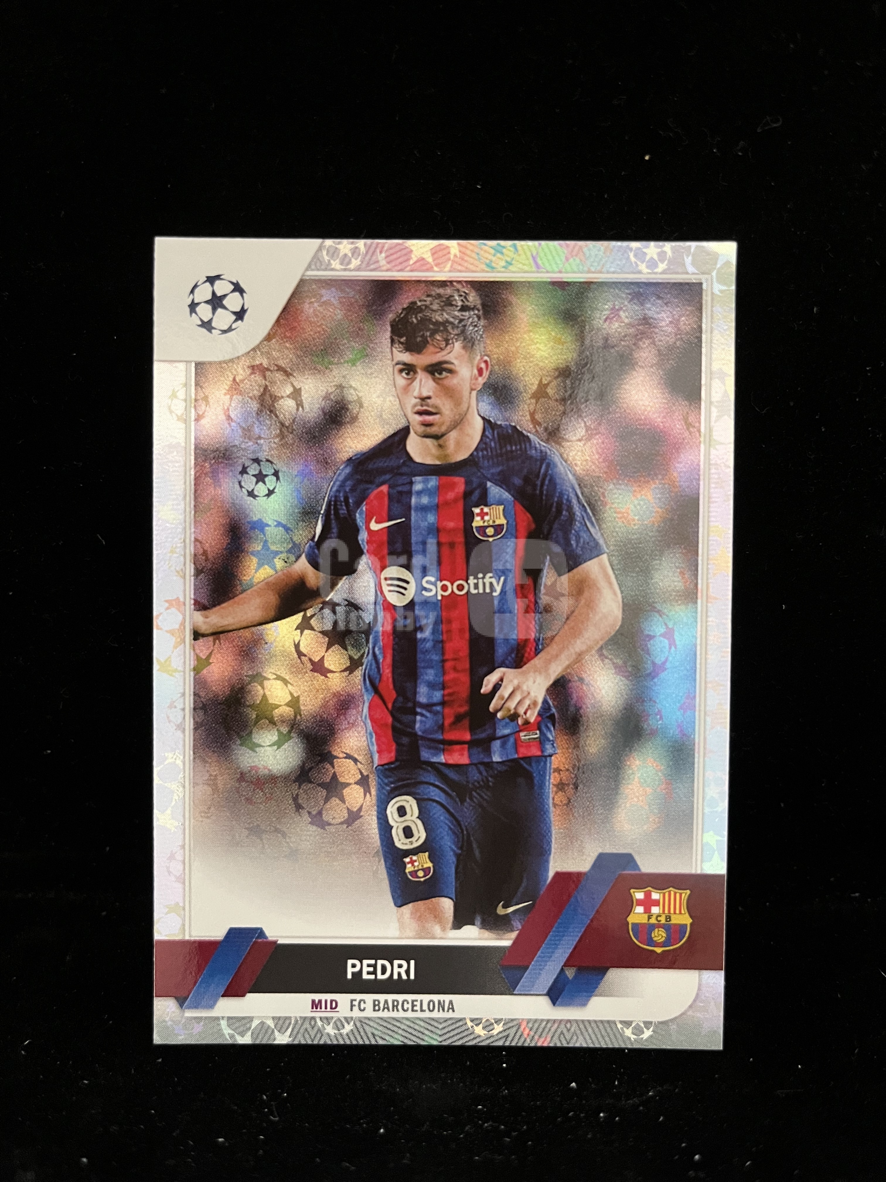 免费代拍 2023 Topps UEFA Club Competitions 欧冠 佩德里 Pedri 折射 卡品如图#B139