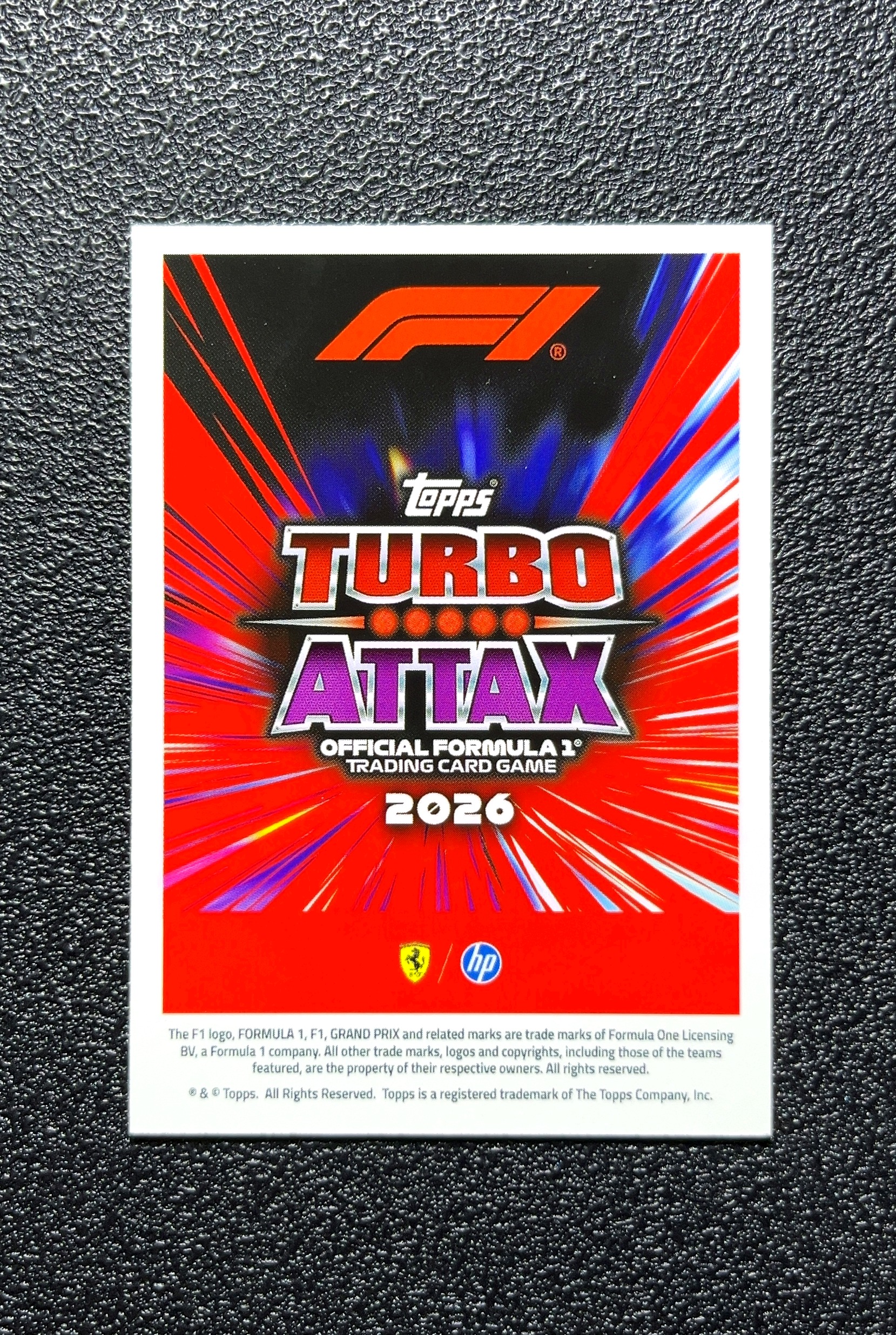【小白1%代卖】2026 Topps Greats of the Grid GG1 Lewis Hamilton 刘易斯·汉密尔顿 卡品如图 高价值 #GG1 Ferrari 法拉利 0809