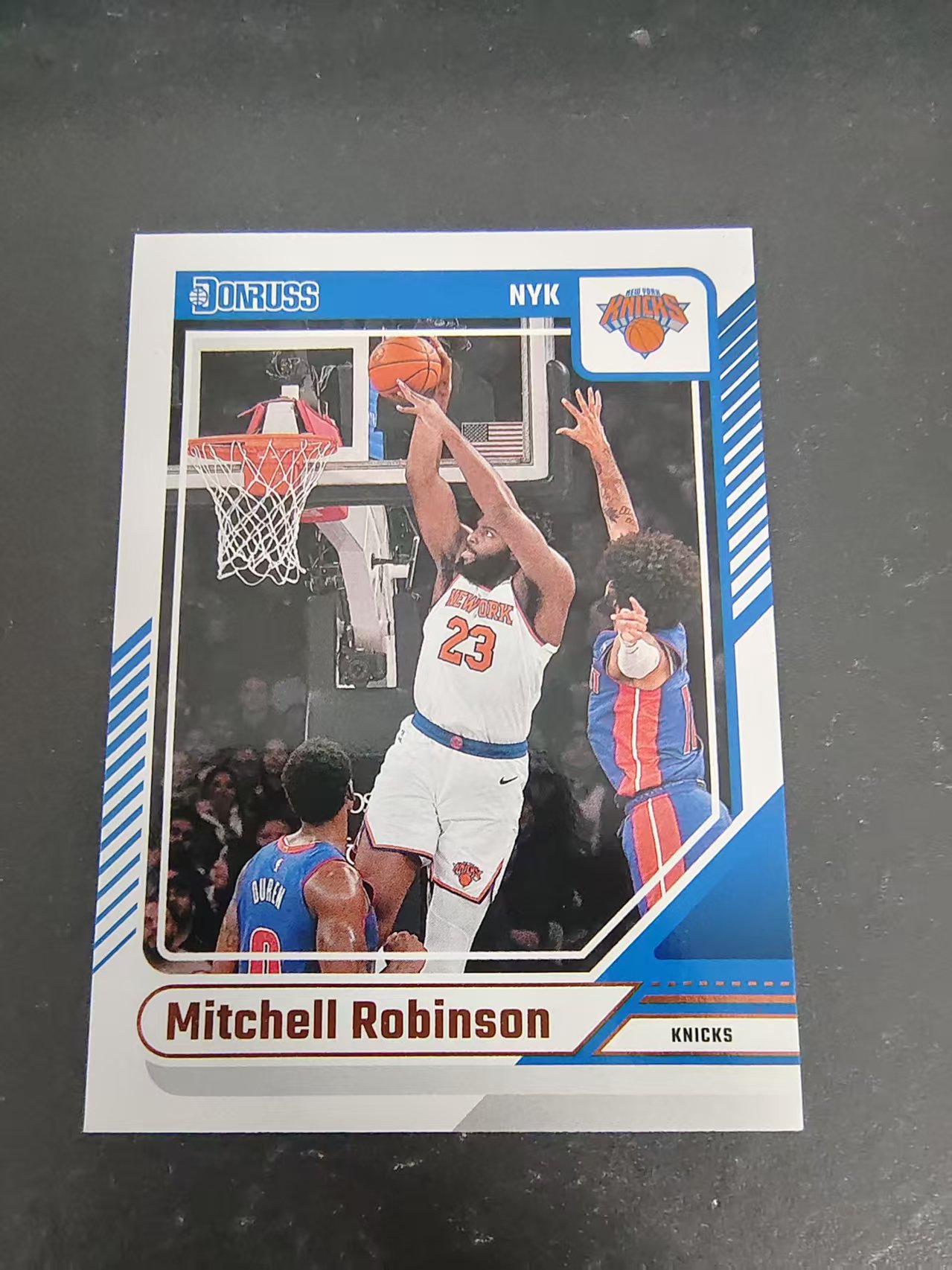 【可合并，不累计】2024-25 panini donruss mitchell robinson 杜蕾斯 尼克斯 米切尔 罗宾逊 边角瑕疵 #91