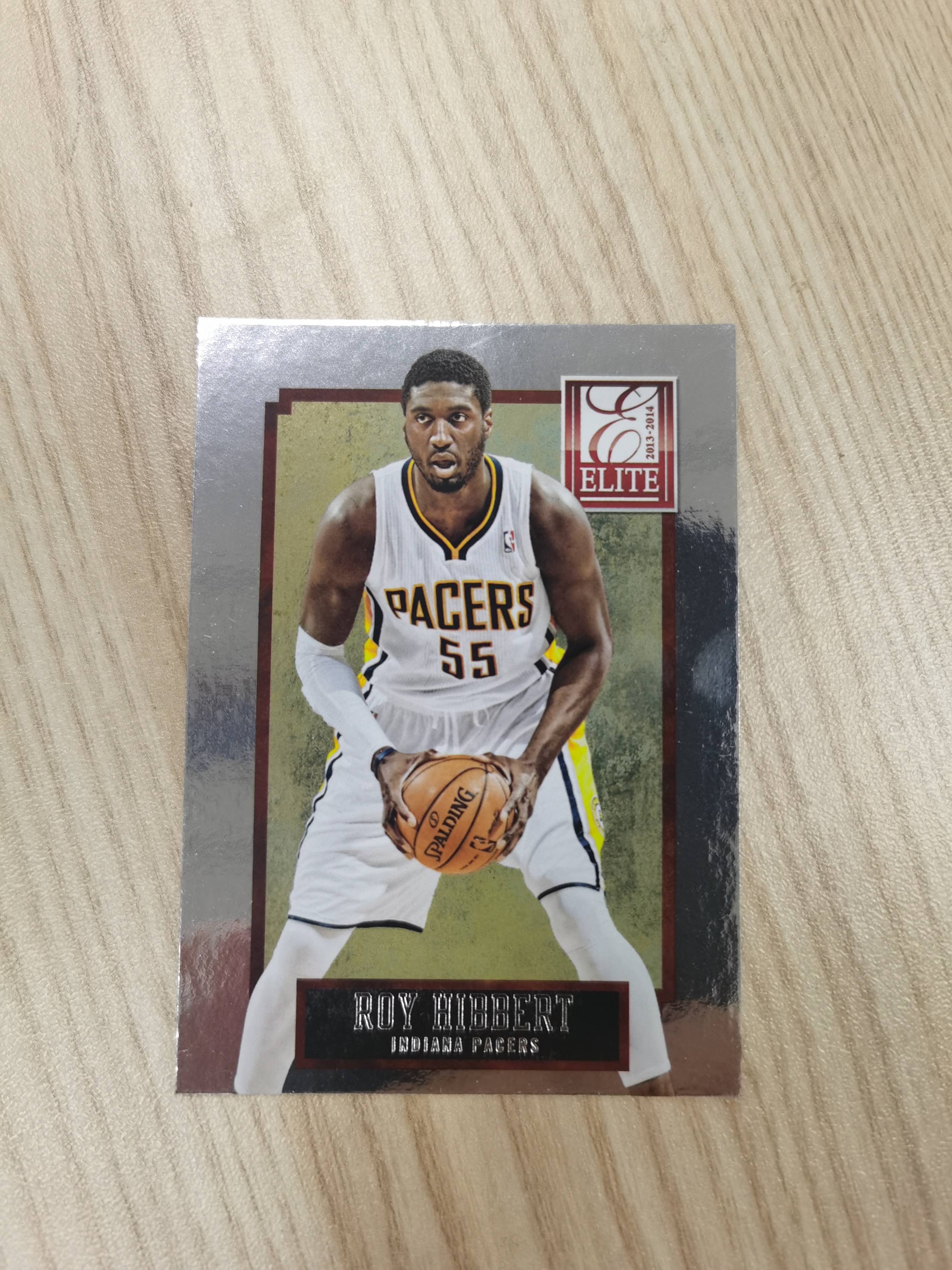 2013-14 Panini Elite Roy Hibbert 罗伊-希伯特 2013-14 elite 黑塔 2届全明星 内线大闸 先后效力于步行者、湖人、黄蜂和掘金 现为76人球员发展顾问
