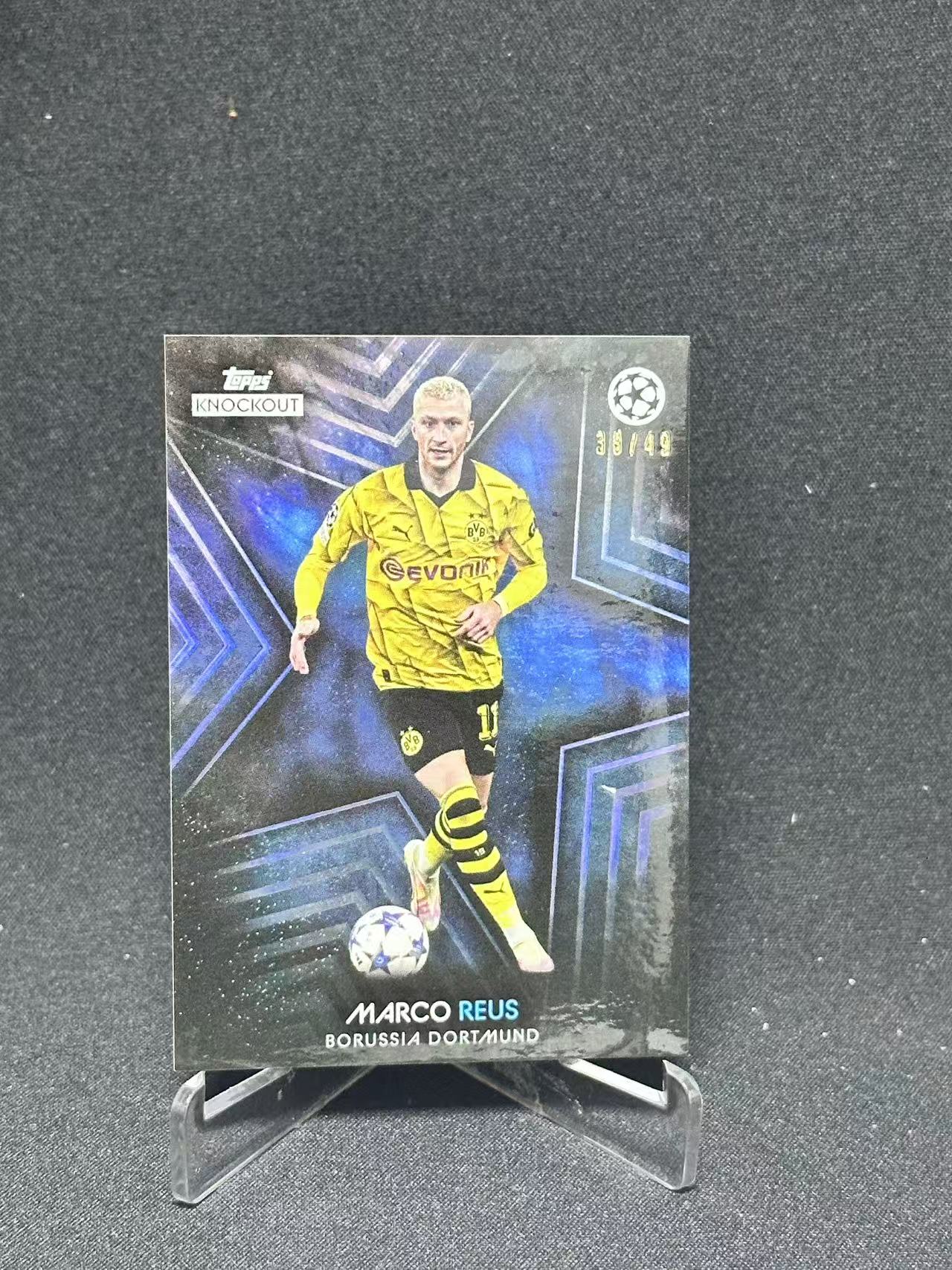 2024 Topps UEFA Champions League Marco Reus 【哆哆卡社】马尔科·罗伊斯 49编 低编 欧冠 微瑕 收藏必入 卡品如图
