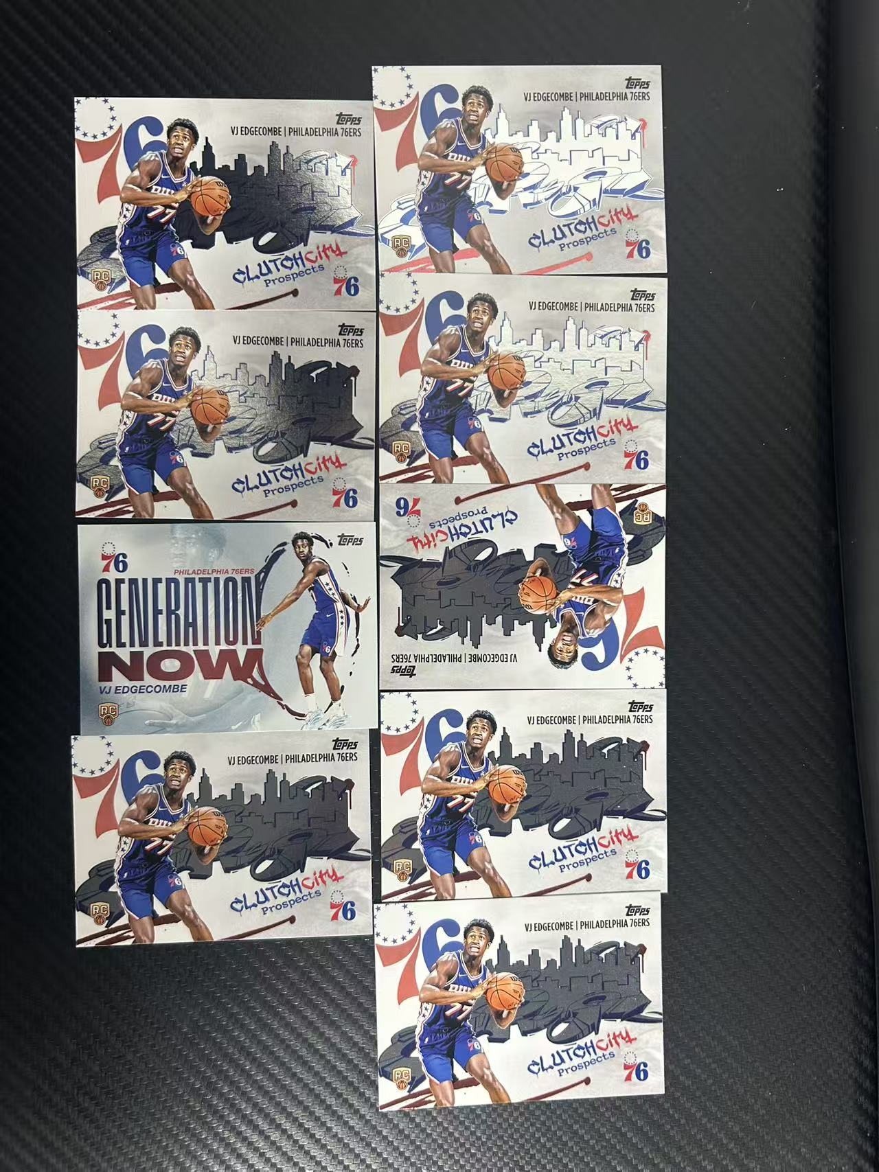 2025 Topps Topps/NBA Starting 5 Valdez VJ Edgecombe Jr RC 【灯灯拍卡】TOPPS VJ 9张特卡 新秀 RC 好人 收藏必备【LSY】