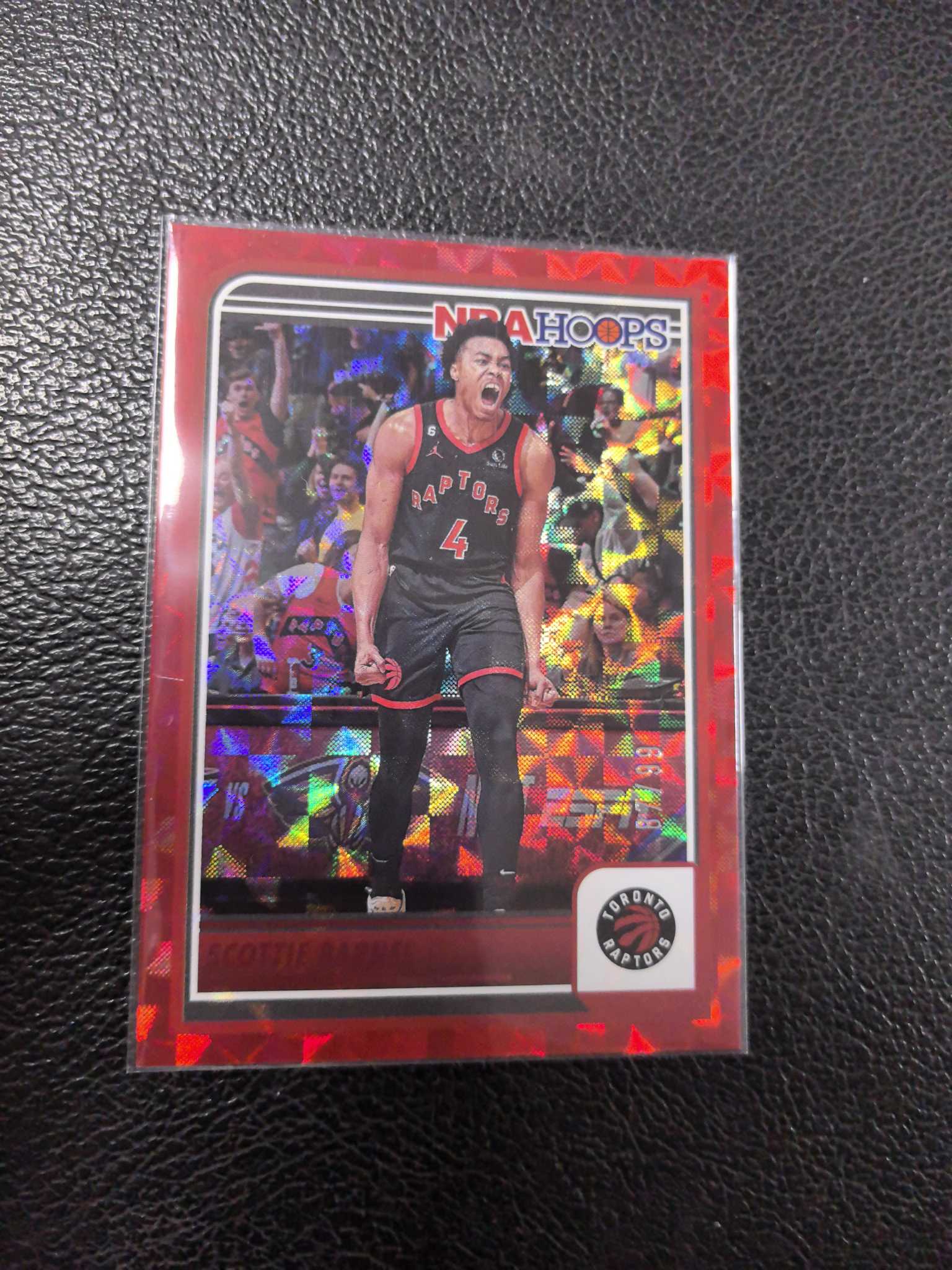 2023-24 斯科蒂巴恩斯 99编 猛龙 红风车 折射 hoops 12-2