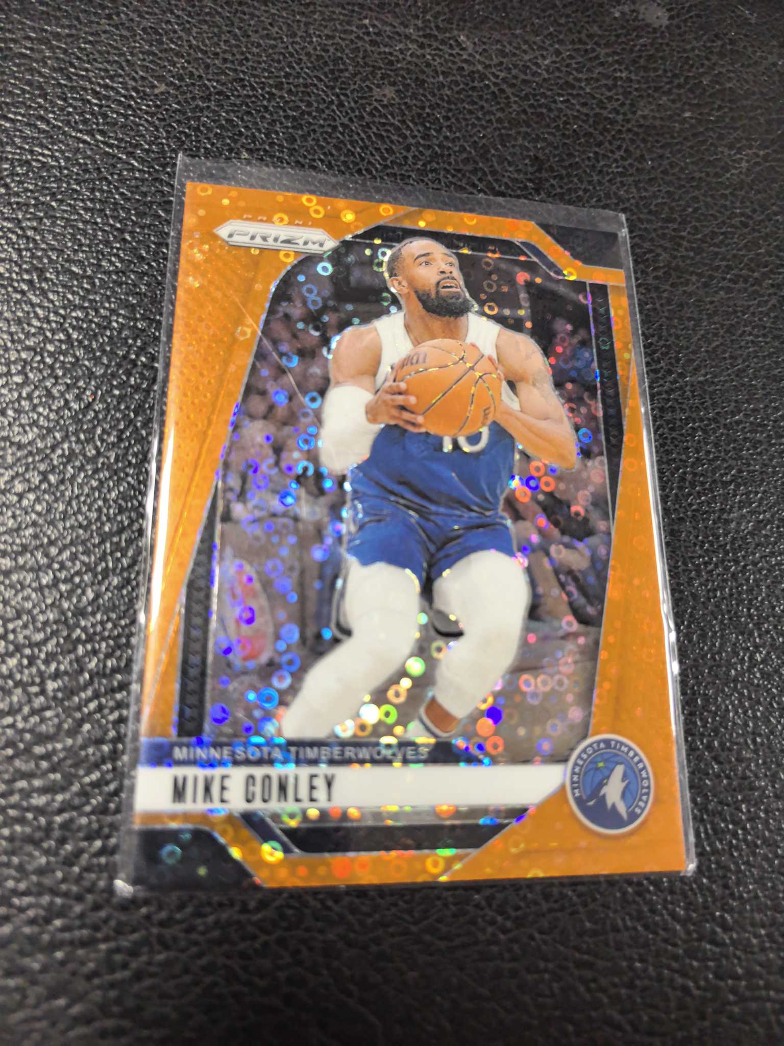 2024-25 麦克 康利 125编 灰熊 泡泡折 橙折 prizm 10-9