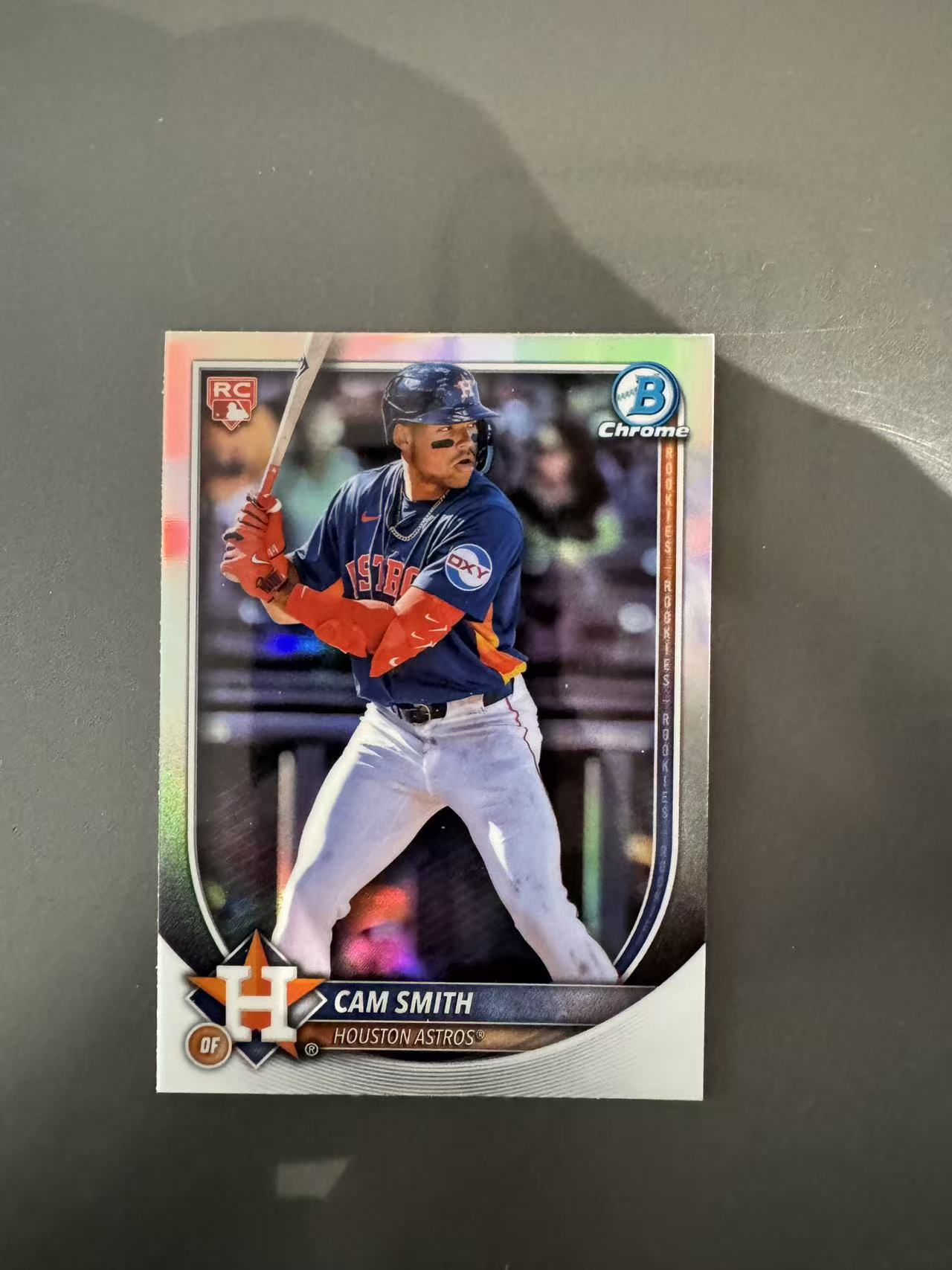 2025 Topps Bowman Chrome Cam Smith RC 休斯顿太空人 新秀 卡姆 史密斯 红RC 银折 卡品如图 凑套收藏