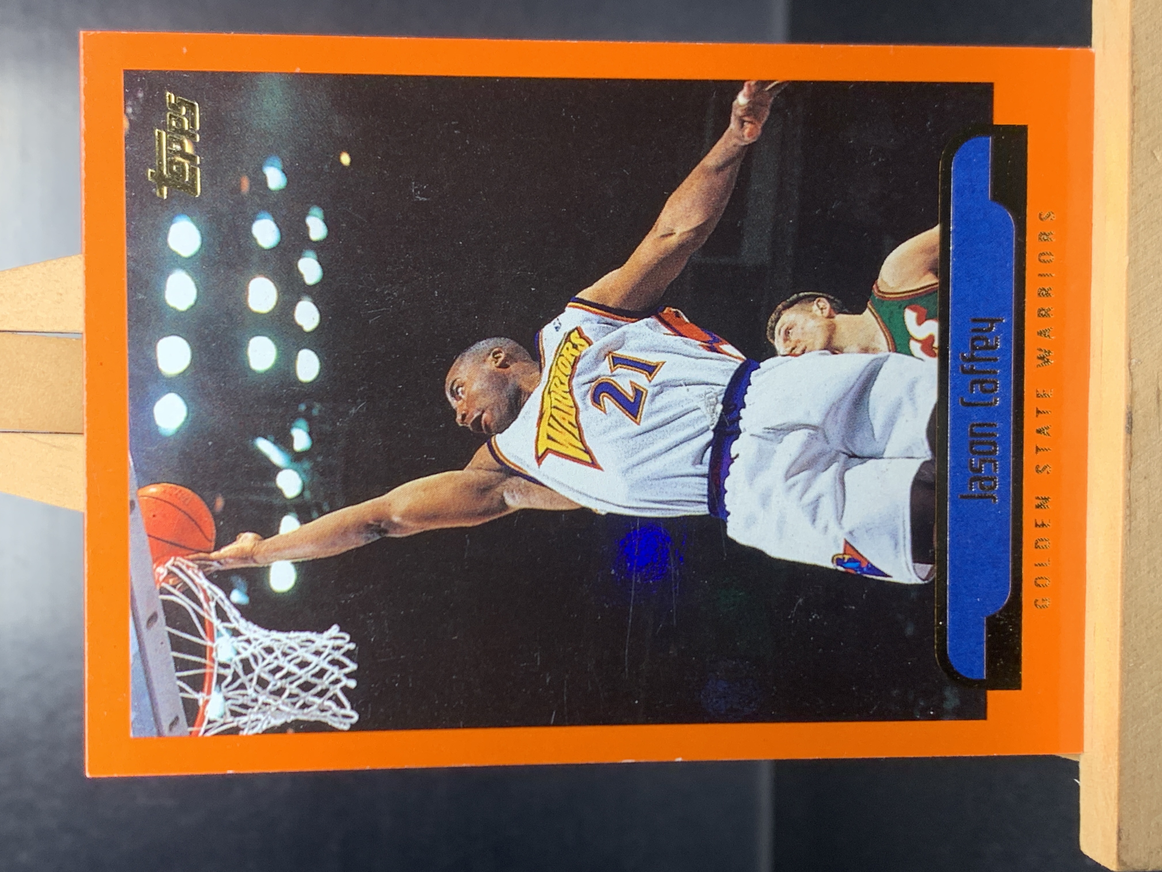 (S8) 1999 TOPPS 稀有老卡 市面少有 贾森 卡菲 近期大热球星 收藏必备 卡面老化 ! ! !