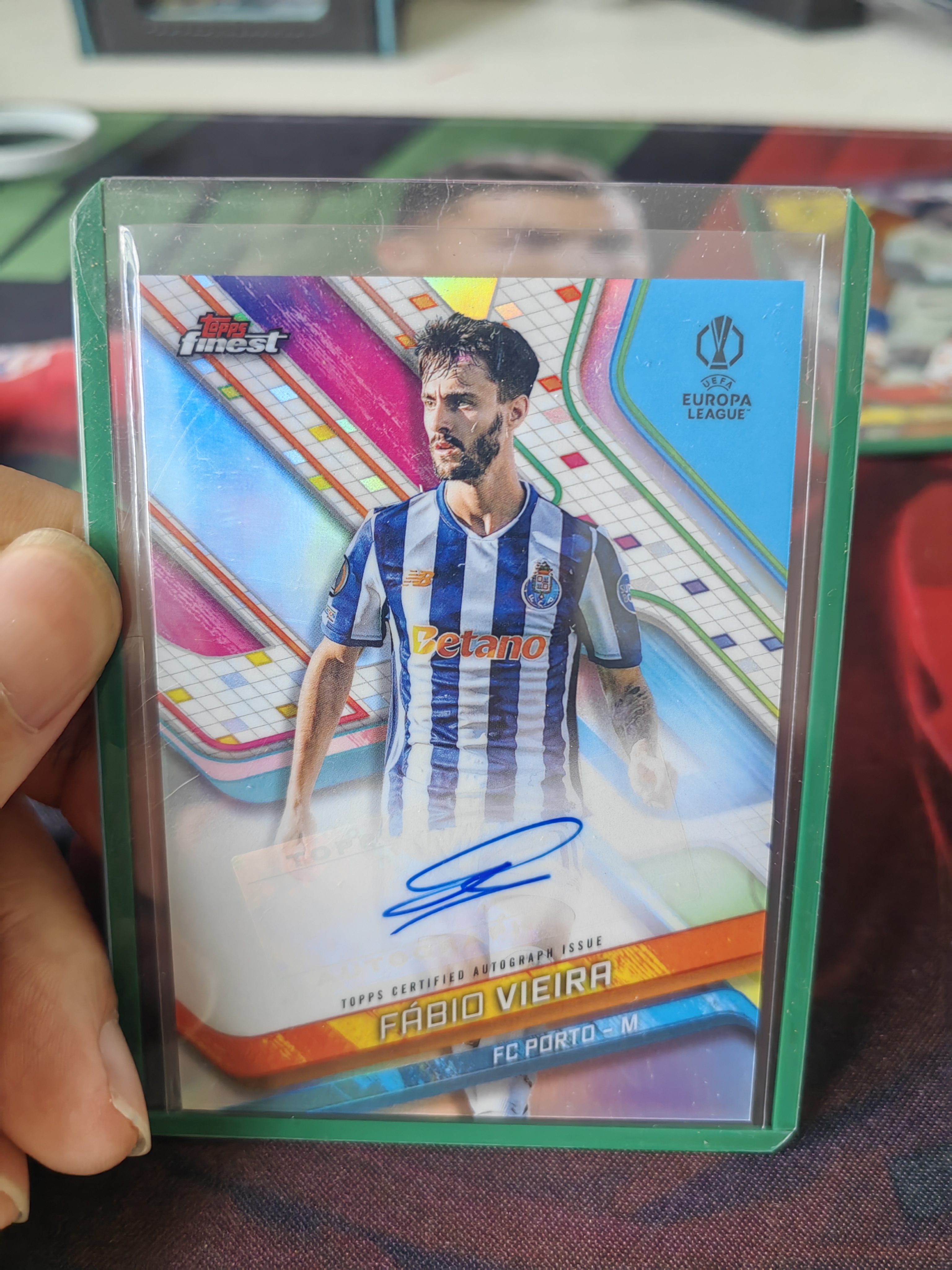 2025 Topps UEFA Champions League Fabio Vieira 波尔图 法比奥维埃拉 签字卡!!!