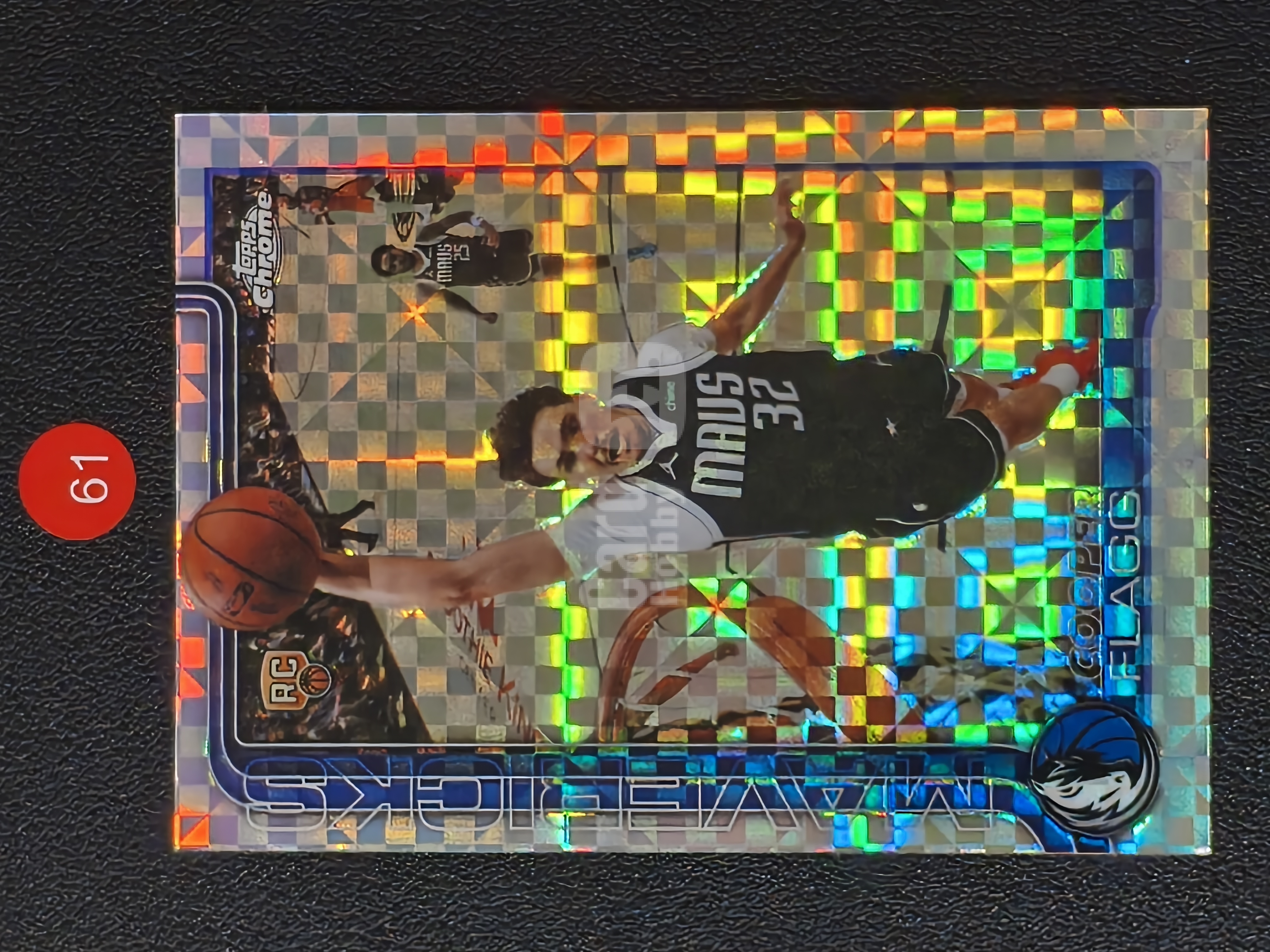 【吖吖拍卖】库珀·弗拉格 Cooper Flagg 新秀RC 银格子折射|Topps Chrome update 杜克天才 未来锋线 美国之子 达拉斯独行侠 自拆卡品 专收必备 不保卡品 #keep