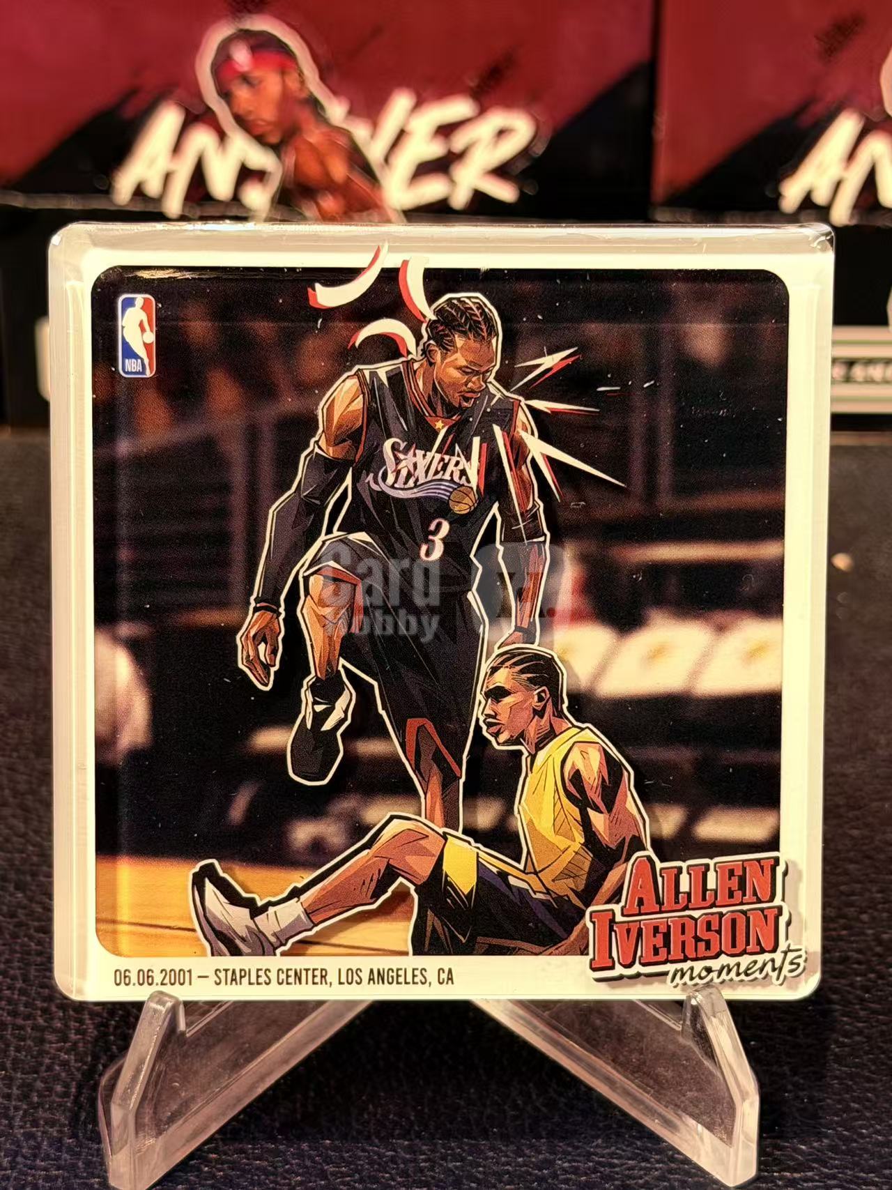 2026 Nuts Collect 艾弗森时刻系列磁吸贴 Allen Iverson 冰箱贴 跨过 泰伦卢 3