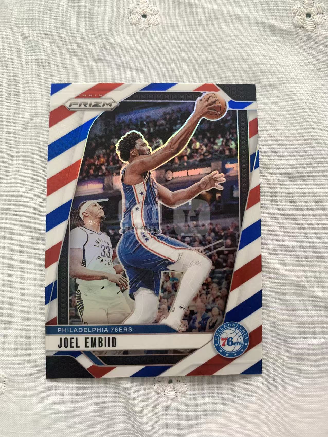 2024-25 Panini prizm Joel Embiid 乔儿 恩比德 大帝 76人 PZ 三色折 折射 硕士
