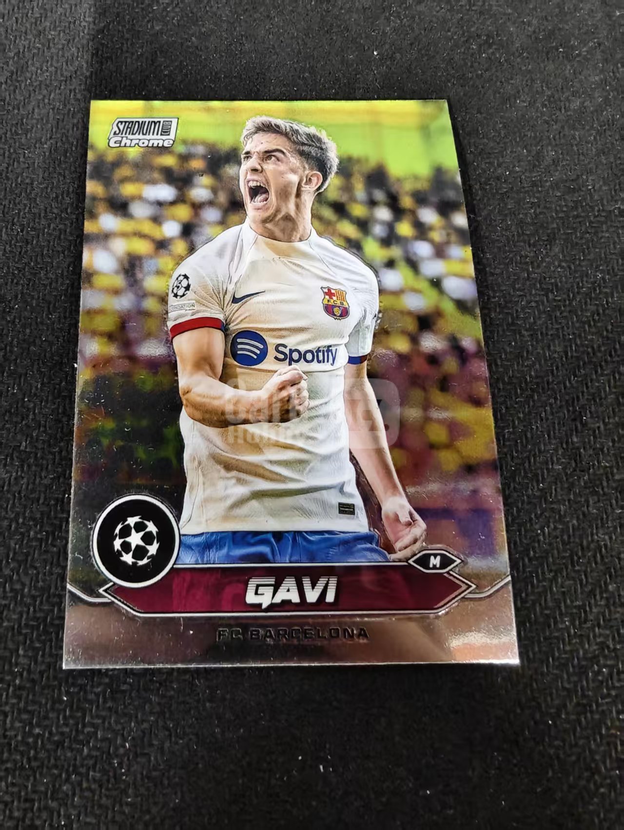 【可合并,不累计】2024 Topps Stadium Club Chrome GAVI 加维 巴萨 竞技场 欧冠 不保卡品 介意勿拍 #6