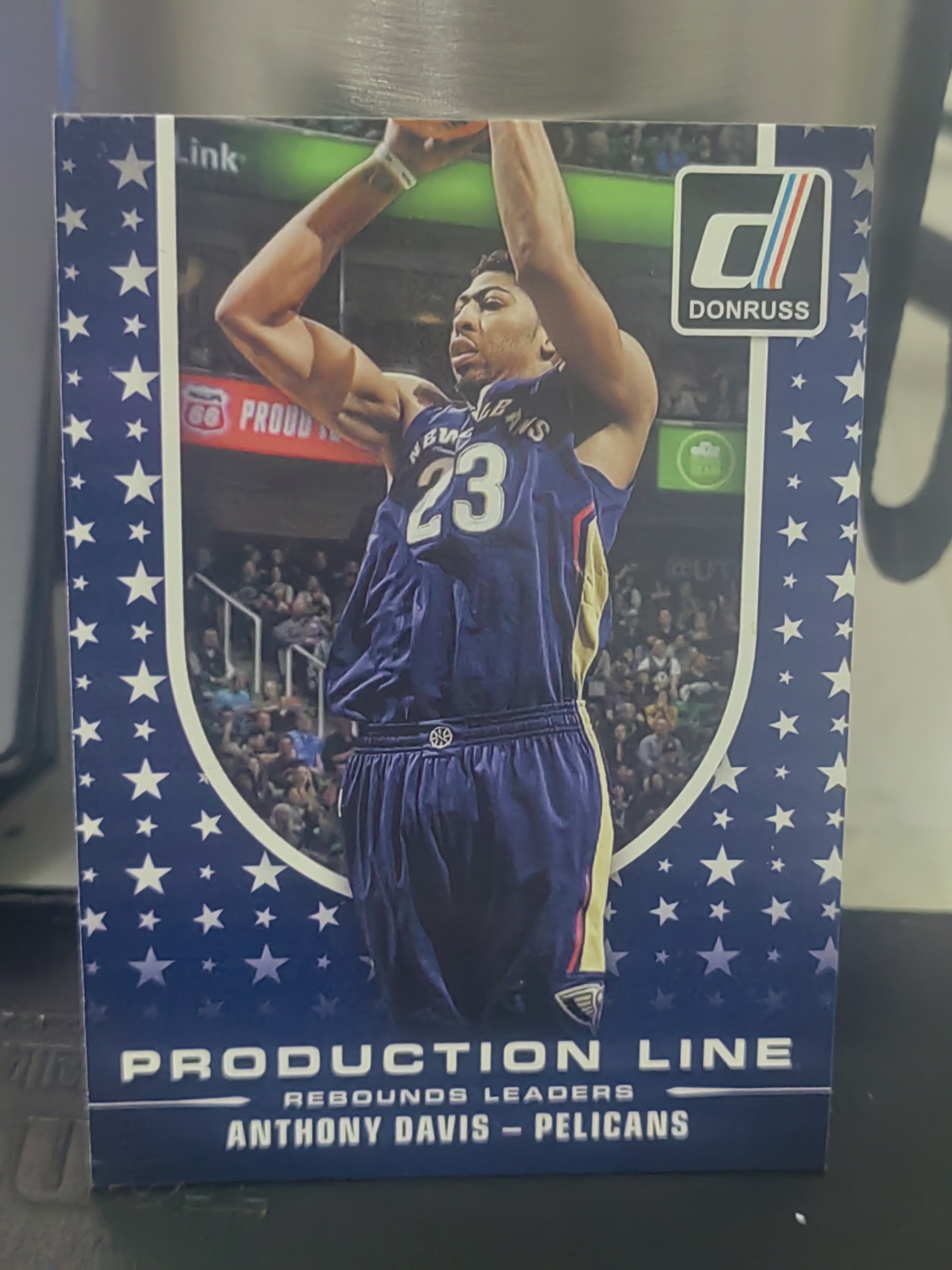 2014-15 Panini Donruss Anthony Davis 杜蕾斯 安东尼 戴维斯 浓眉 鹈鹕 篮 白边白角 不保卡品 卡品如图
