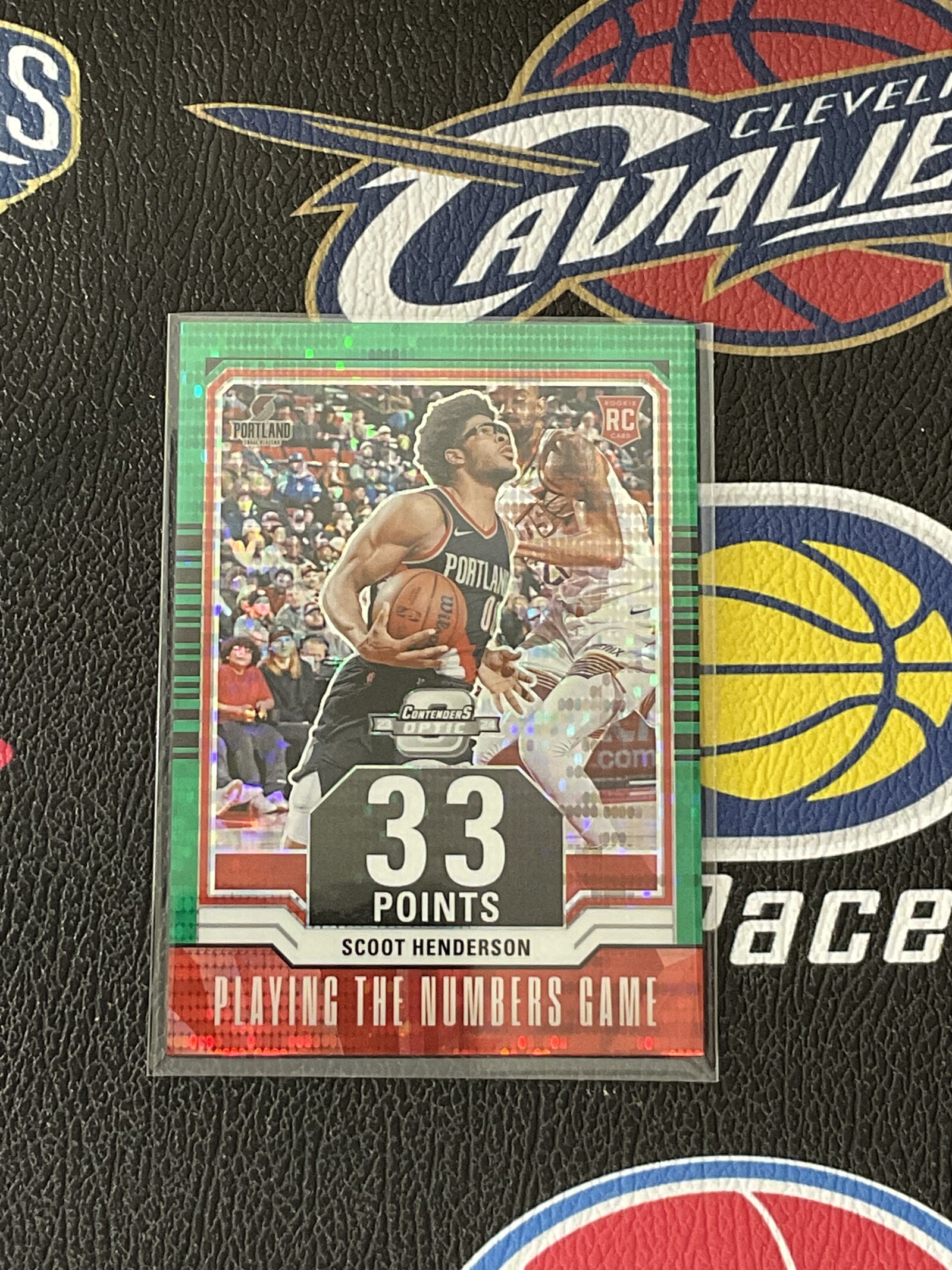 【大树营免费代卖】球票 绿脉冲 斯科蒂 亨德森 新秀 开拓者 25编 全明星水平 收藏必备 卡品如图 瑕疵如图 #绒