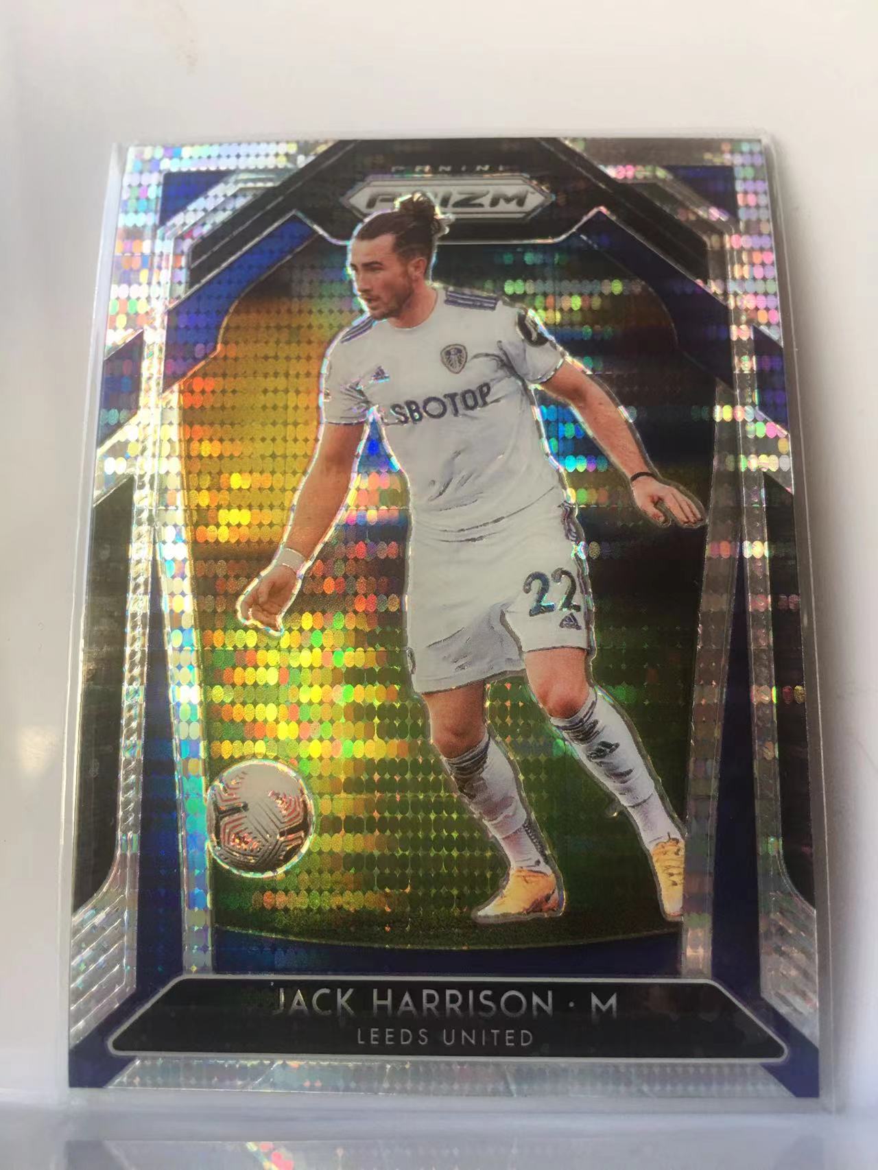 2020-21 Panini Prizm Jack Harrison 杰克 哈里森 利兹联  银脉冲折 英超PZ 卡品如图 Q001K