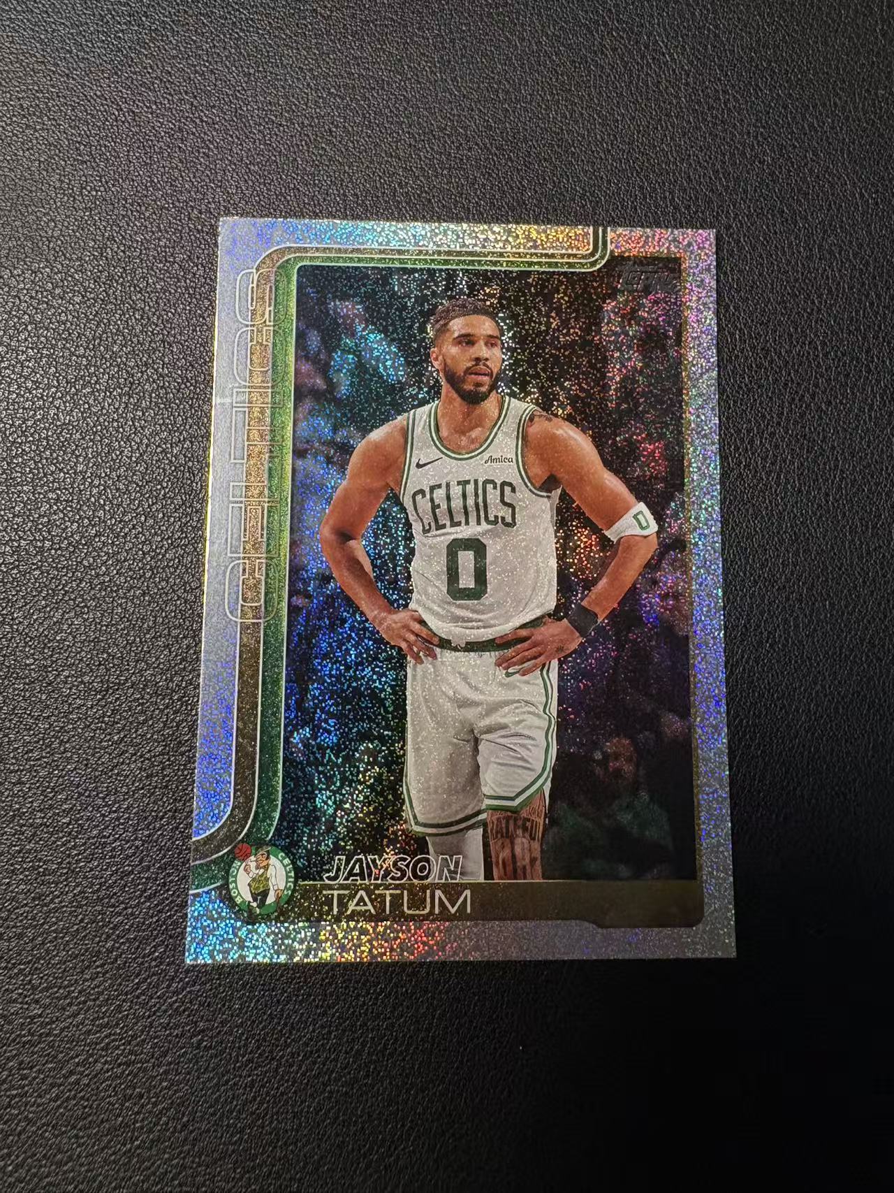 2025 Topps flagship Jayson Tatum 杰森 塔图姆 亮面 碎点 折射 微瑕 卡品如图 专收必备 N1