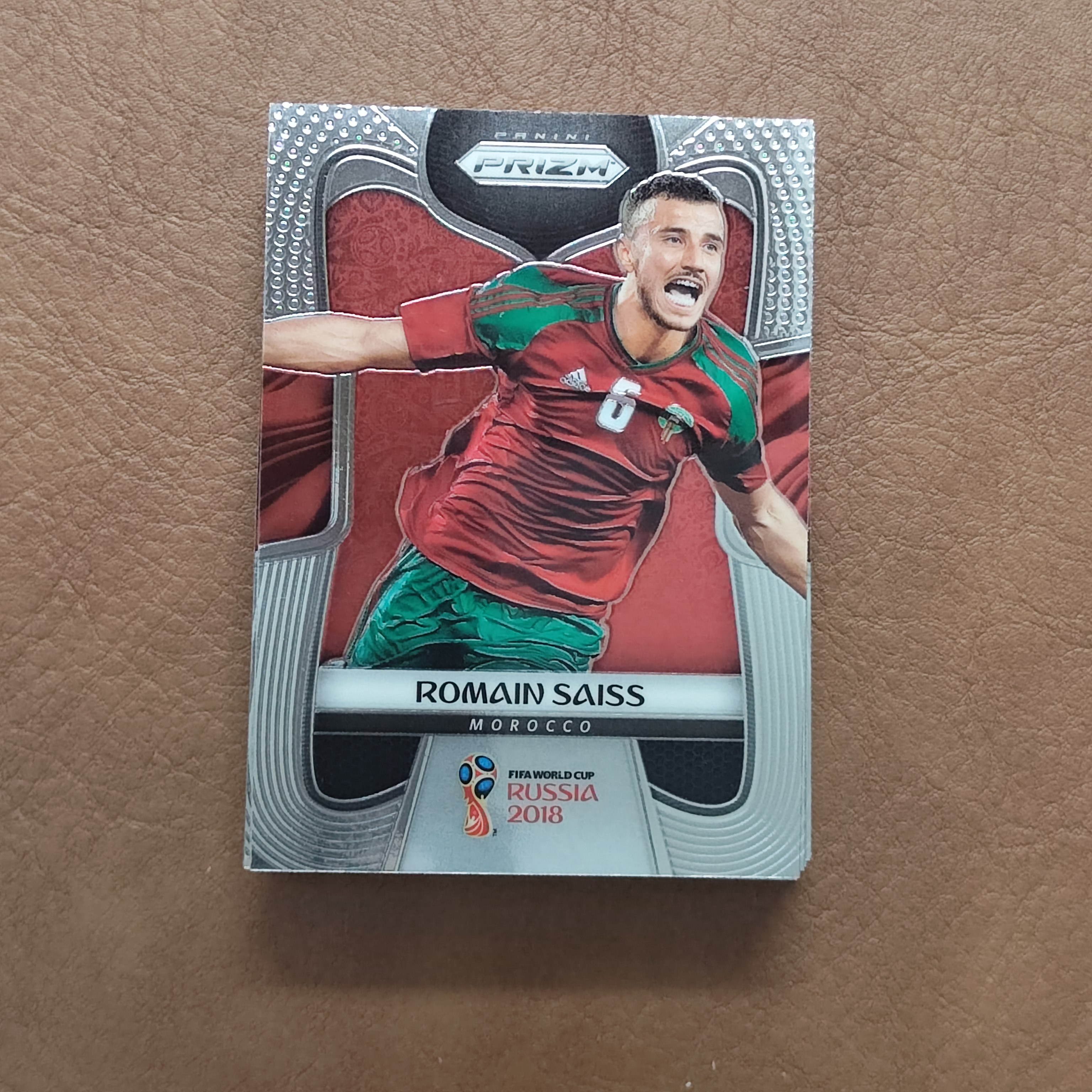 2018 panini Prizm Fifa World Cup 俄罗斯世界杯 Romain Saiss 罗曼 赛斯 摩洛哥  卡品如图 Y0038