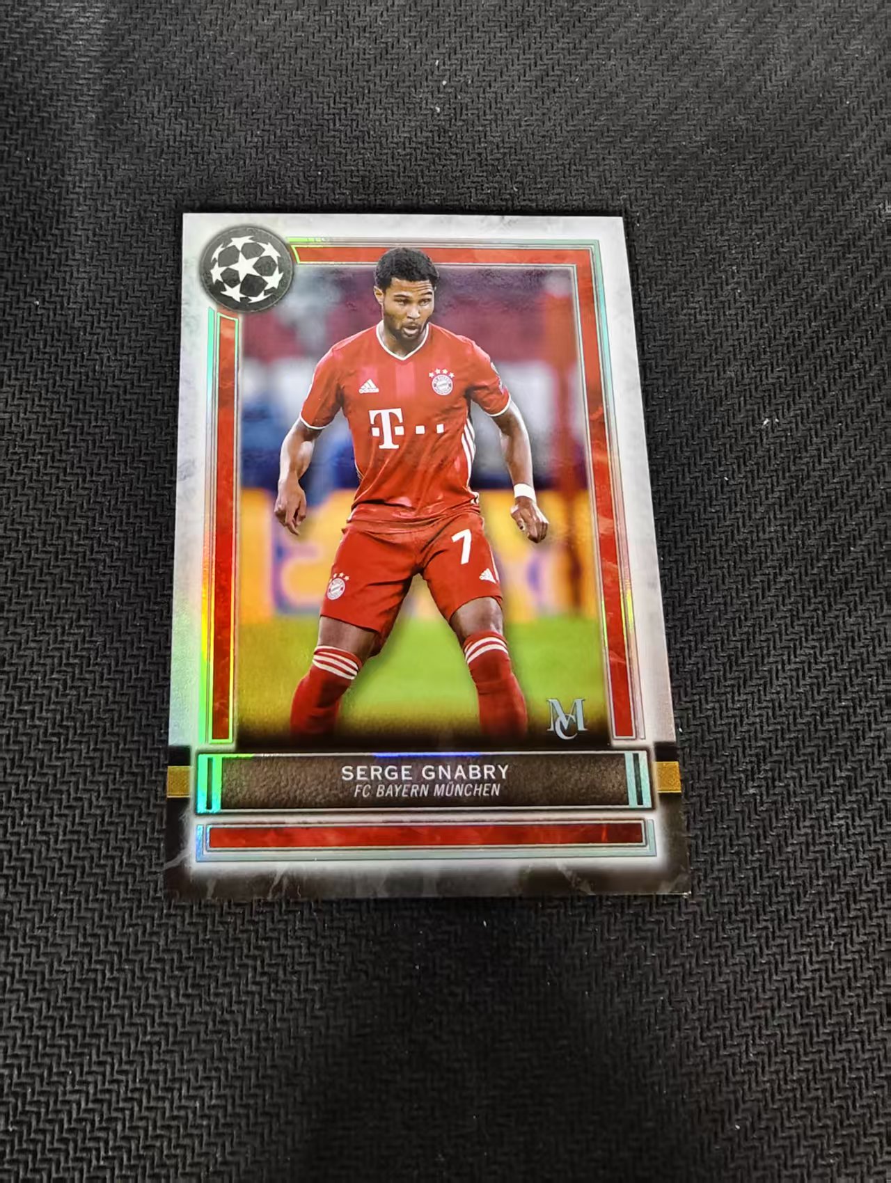 【可合并,不累计】2021 Topps Museum Serge Gnabry 欧冠 博物馆 拜仁慕尼黑 格纳布里 边角瑕疵
