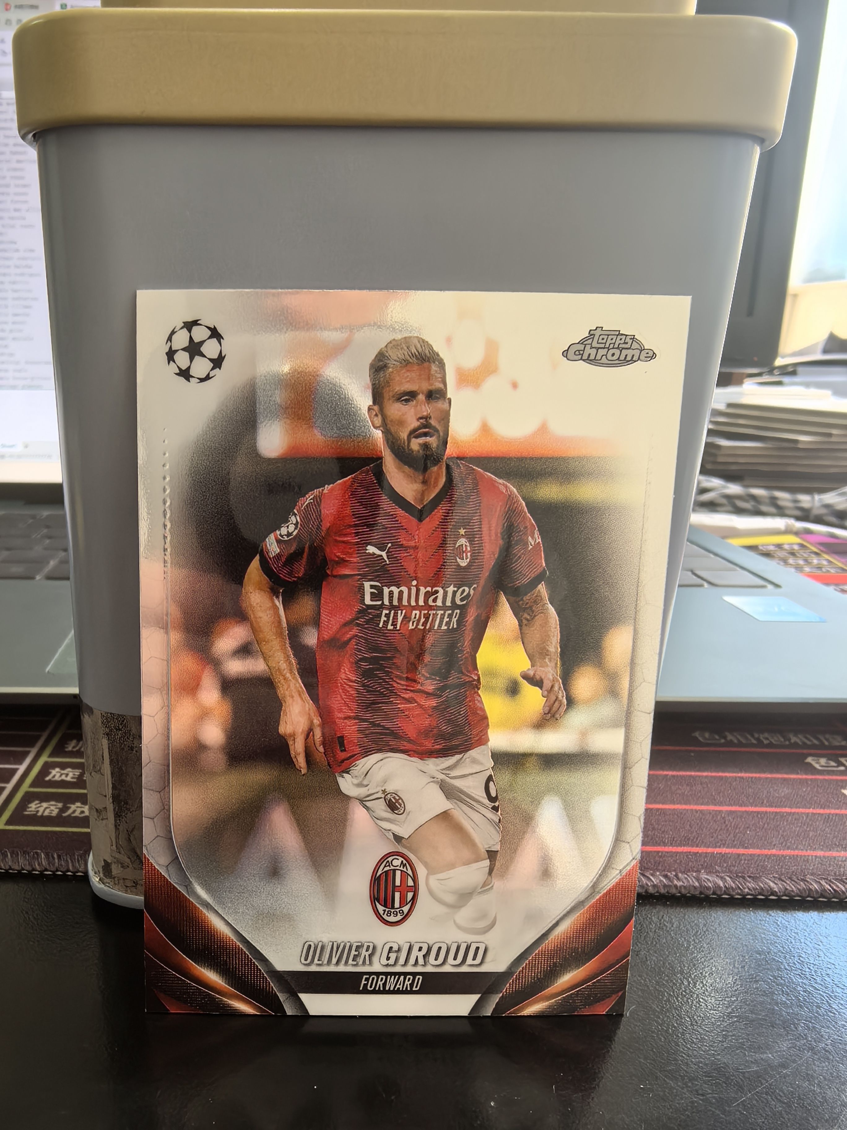 2023-24 Topps Chrome Olivier Giroud base 凑套必备 编号43