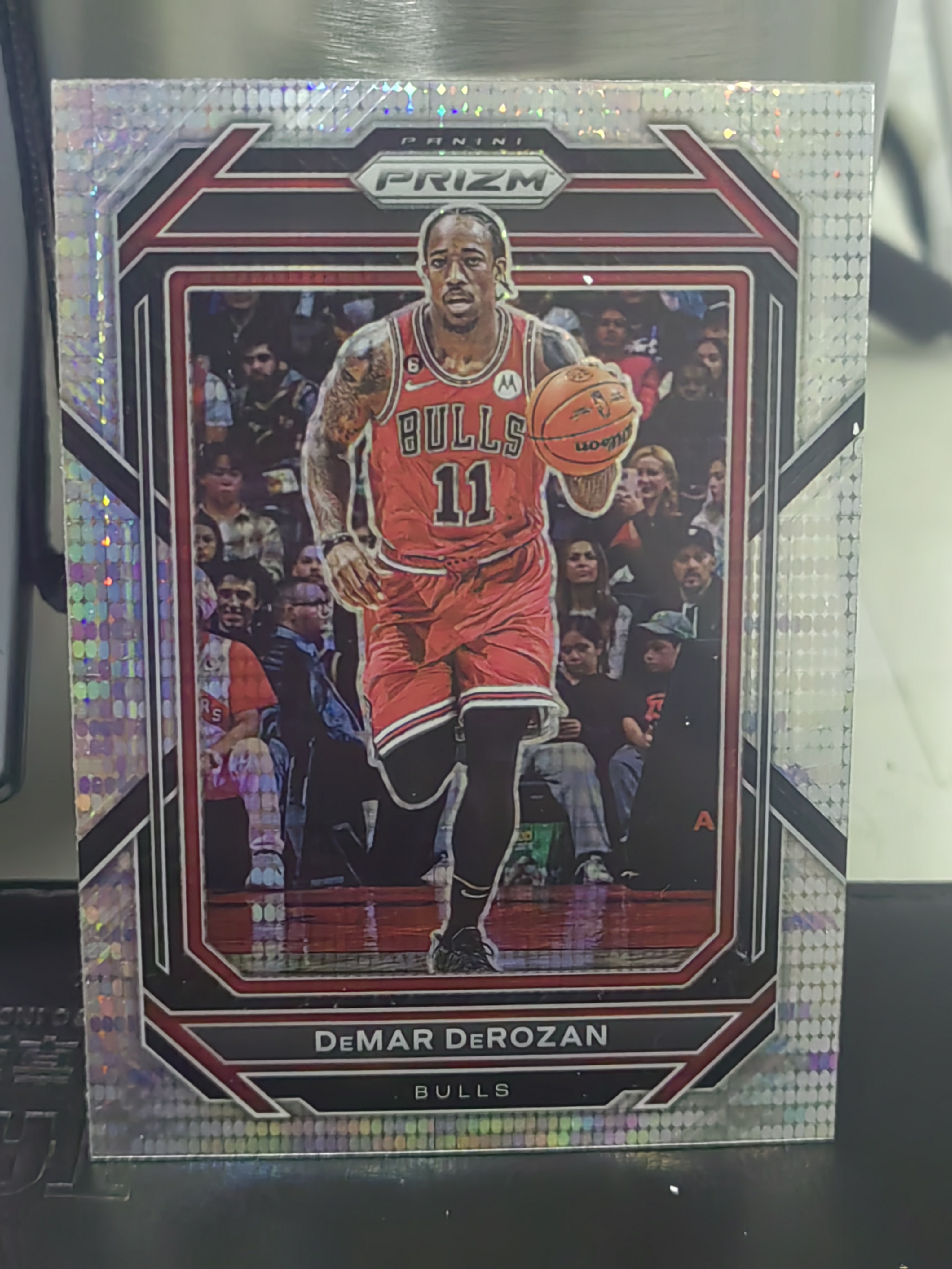 2022-23 Panini Prizm DeMar DeRozan PZ 波点折 德玛尔 德罗赞 公牛 篮 白边白角 不保卡品 卡品如图