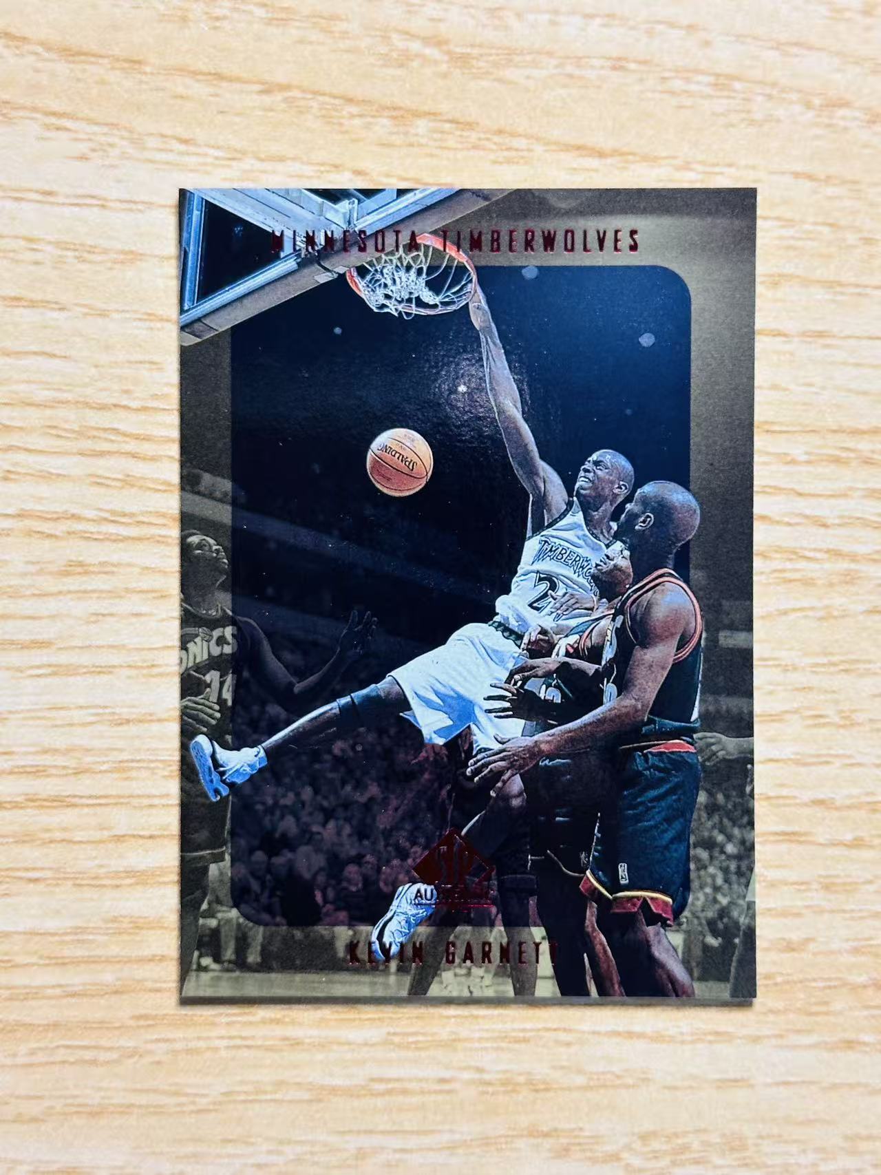 1998 Upper Deck nba Kevin Garnett 嘿嘿代卖 凯文 加内特 狼王 森林狼 KG 老卡 实卡精美 收藏必备