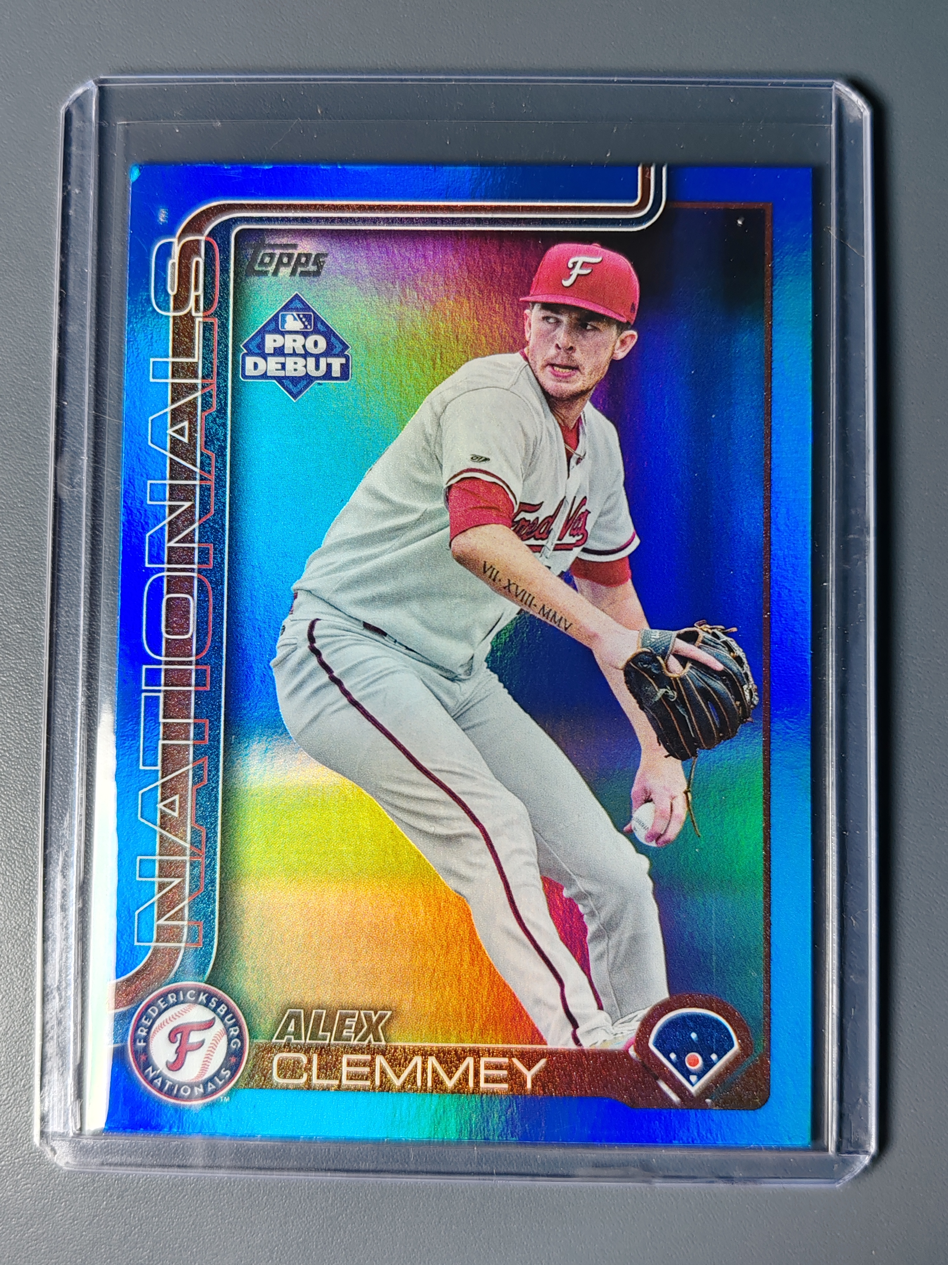 2025 Topps Pro Debut Alex Clemmey 150编!蓝折!【Pocky】