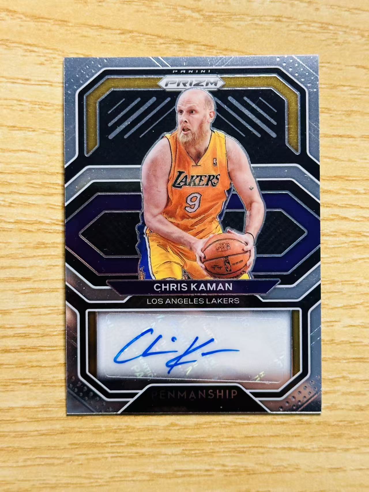 2020-21 Panini Prizm Chris Kaman 嘿嘿代卖 克里斯 卡曼 签字 湖人 收藏必备