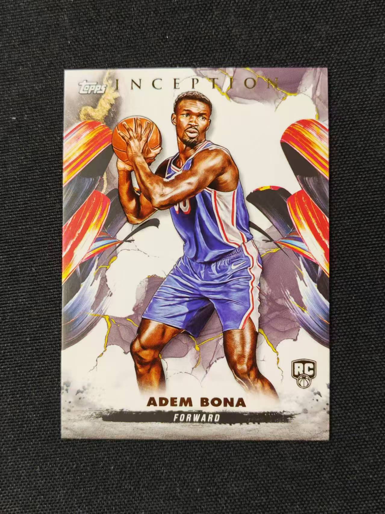2025 Topps Inception Adem Bona 阿德姆 博纳 RC 新秀 Base 盗梦空间 微瑕 洛北拍卖 薛总5017G
