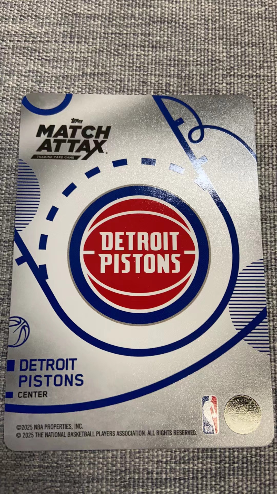 2025 Topps NBA MATCH ATTAX JALEN DUREN 杰伦 杜伦 游戏版 硬通货 凑套必备 收藏必备